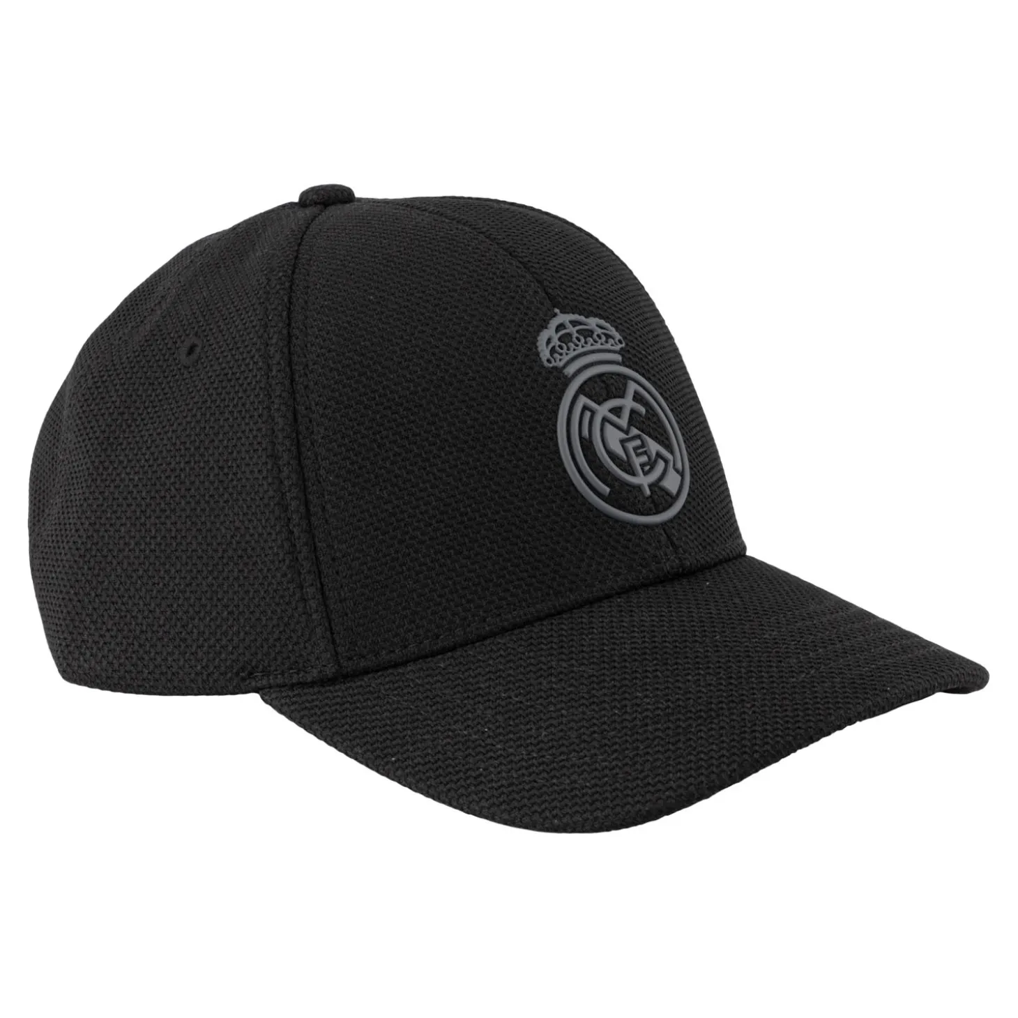 Project Rogers & JLK, S.L. Caps^Adult Cap Crest Piqué Black Real Madrid