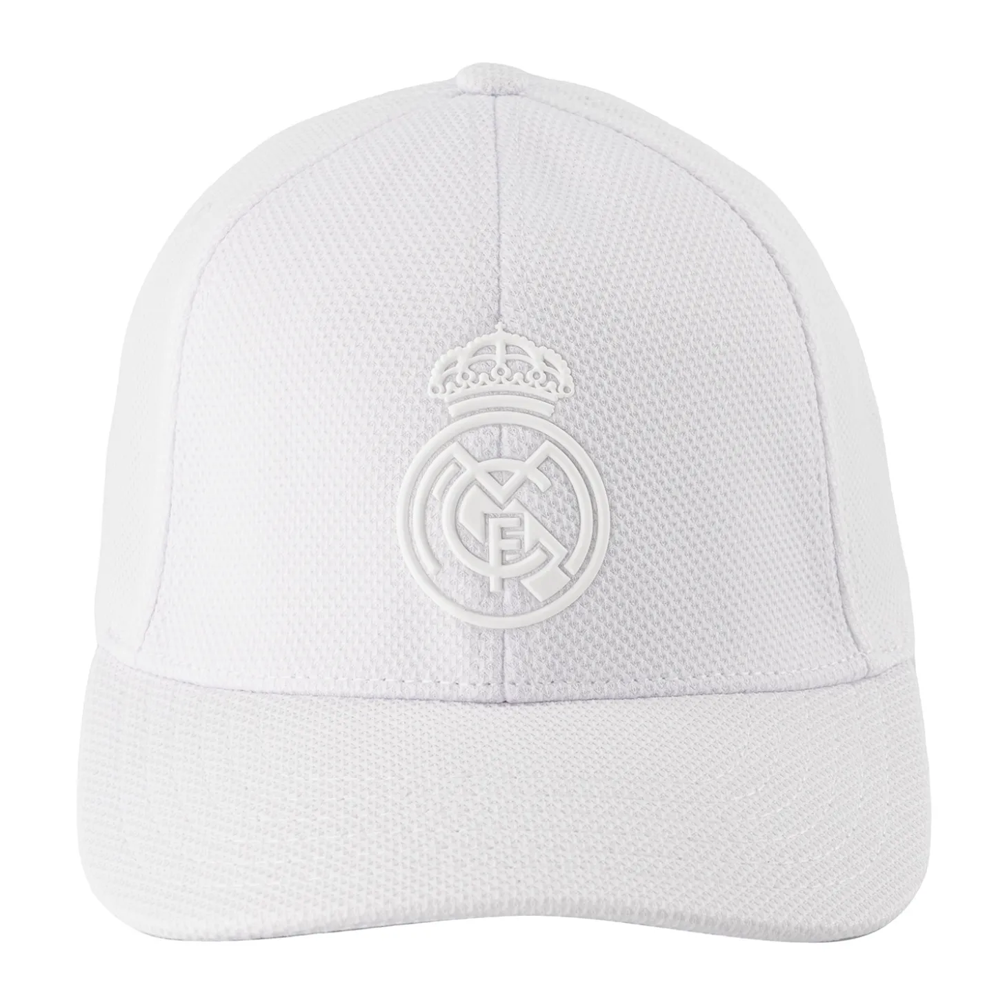 Project Rogers & JLK, S.L. Caps^Adult Cap Crest Piqué White Real Madrid