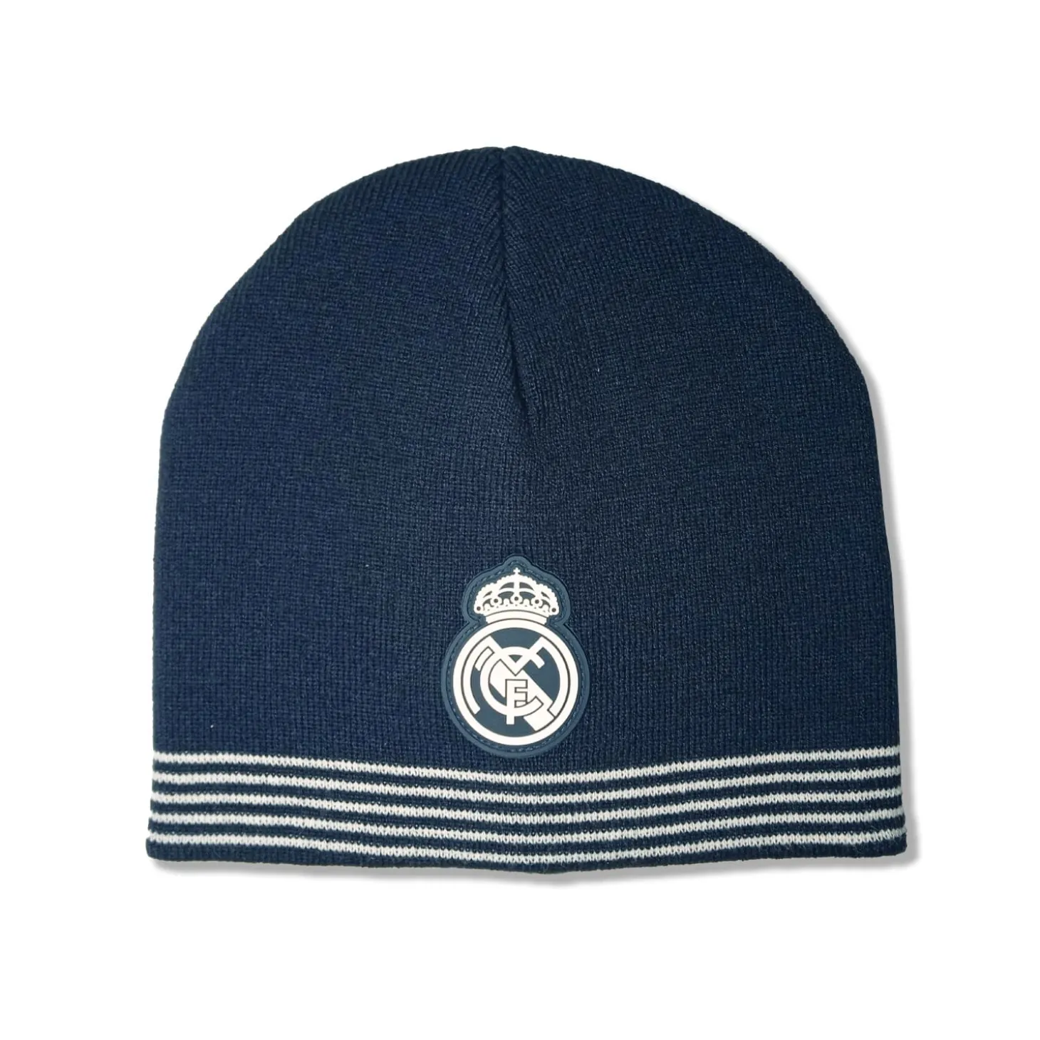 Project Rogers & JLK, S.L. Beanies^Beanie Navy White Straps Real Madrid