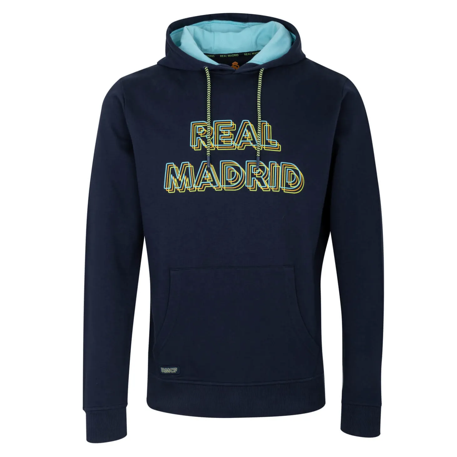 Foundry Sweatshirts^Bernabéu Neon Lights Mens Chest Print Oth Hoodie Navy