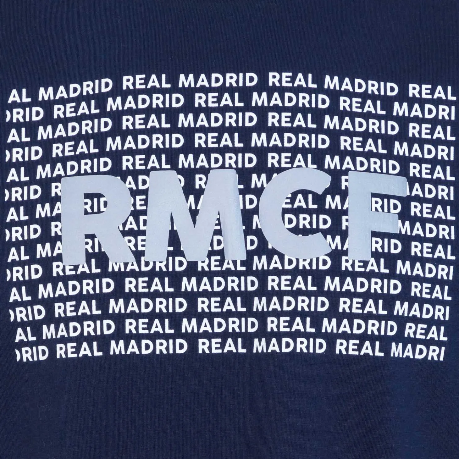 Foundry T-Shirts^Bernabéu Neon Lights Mens RMCF Print T-Shirt Navy