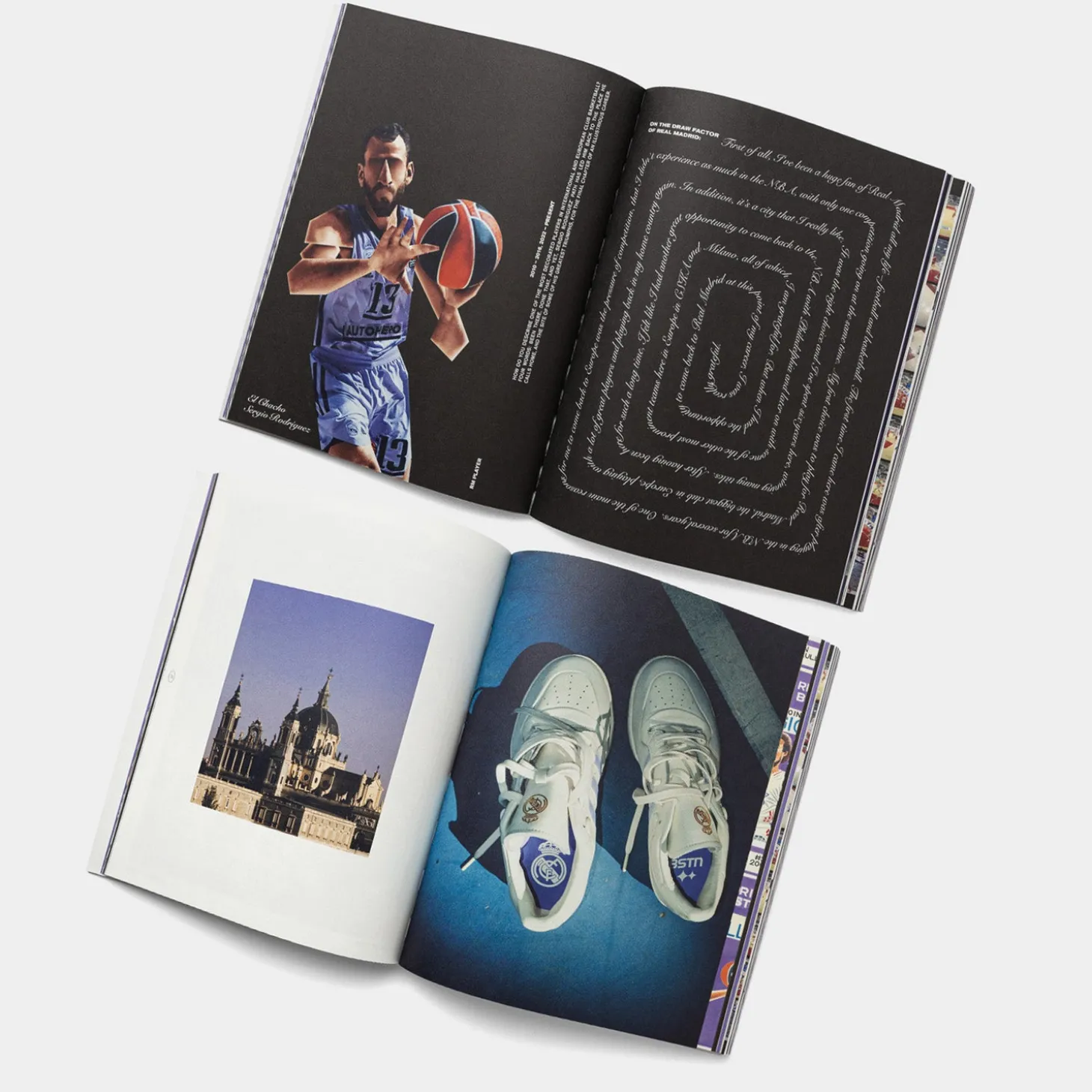 BSTN Store GmbH Stationery^Book: "European Basketball Heritage Series: Real Madrid"