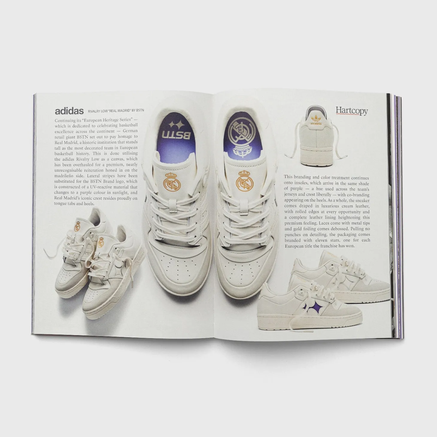 BSTN Store GmbH Stationery^Book: "European Basketball Heritage Series: Real Madrid"