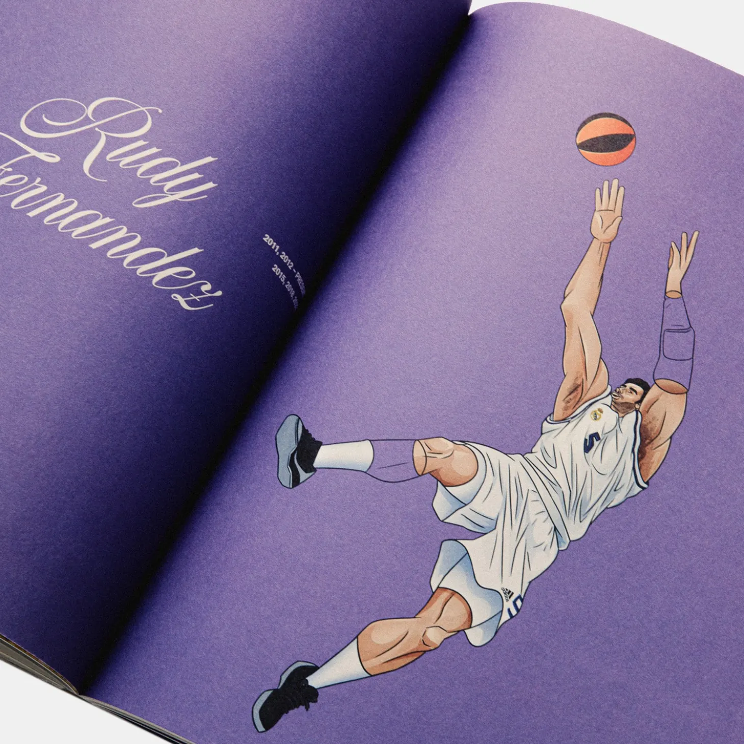BSTN Store GmbH Stationery^Book: "European Basketball Heritage Series: Real Madrid"