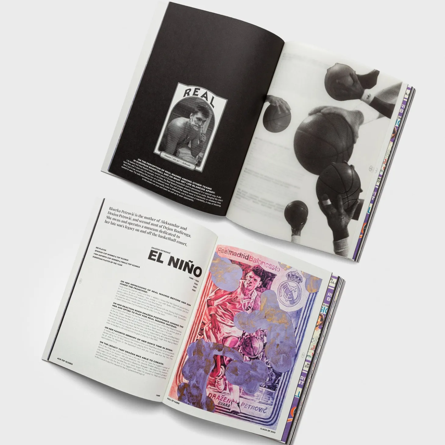 BSTN Store GmbH Stationery^Book: "European Basketball Heritage Series: Real Madrid"