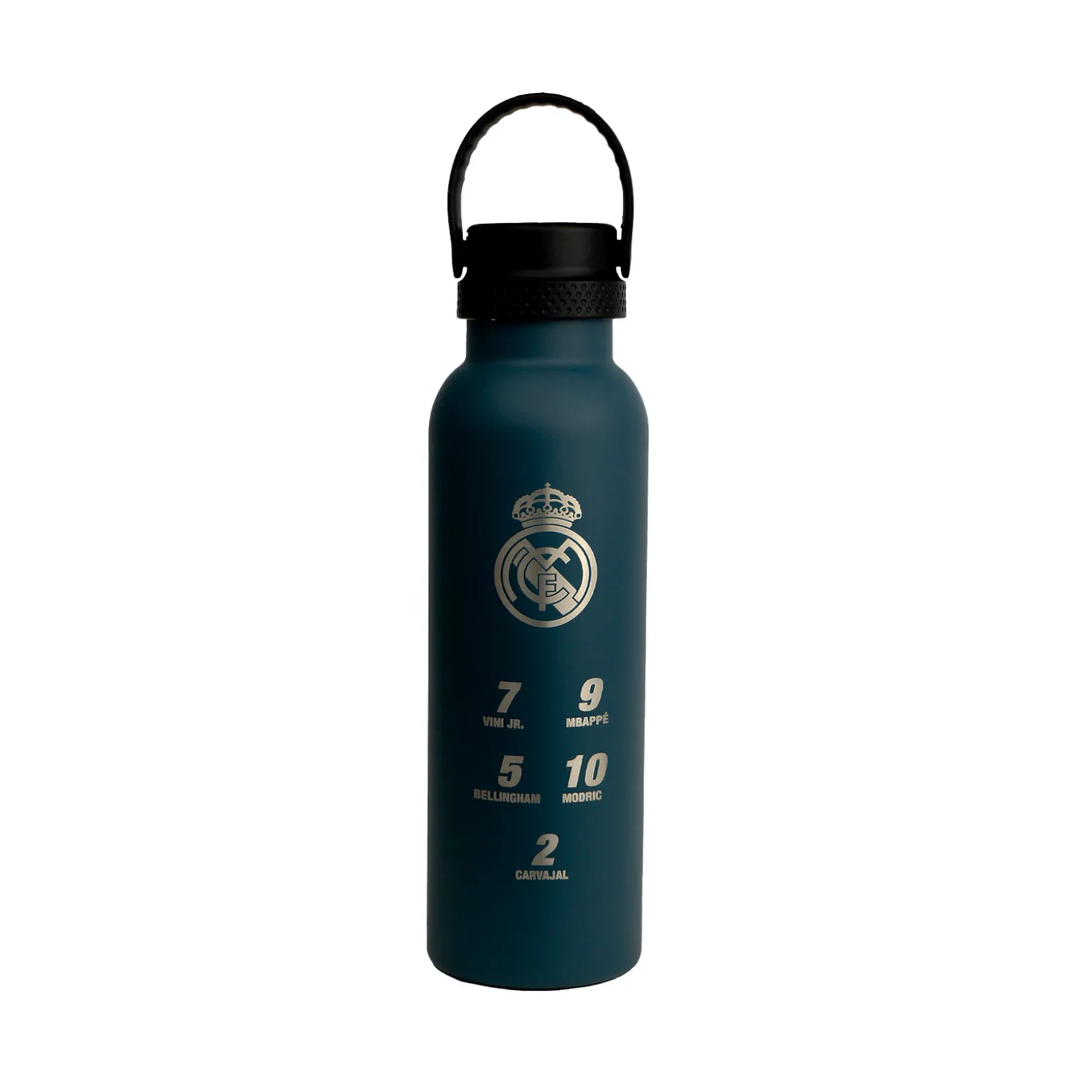 KINETICO Glassware & Cups^Bottle Thermo Number+ Crest 600ml Ocean Blue Real Madrid
