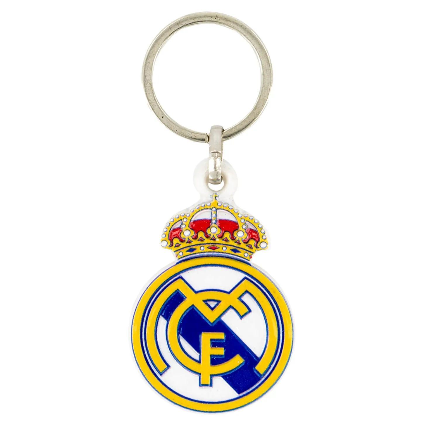 JLK Merchandising, S.L. Keyrings^Crest Resin Keyring Real Madrid