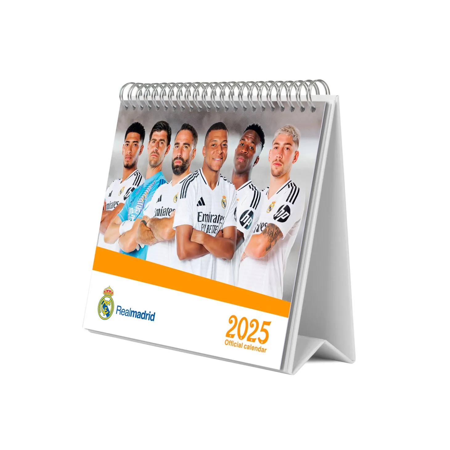 Grupo Erik Editores Stationery^Desk Calendar 2025 Real Madrid