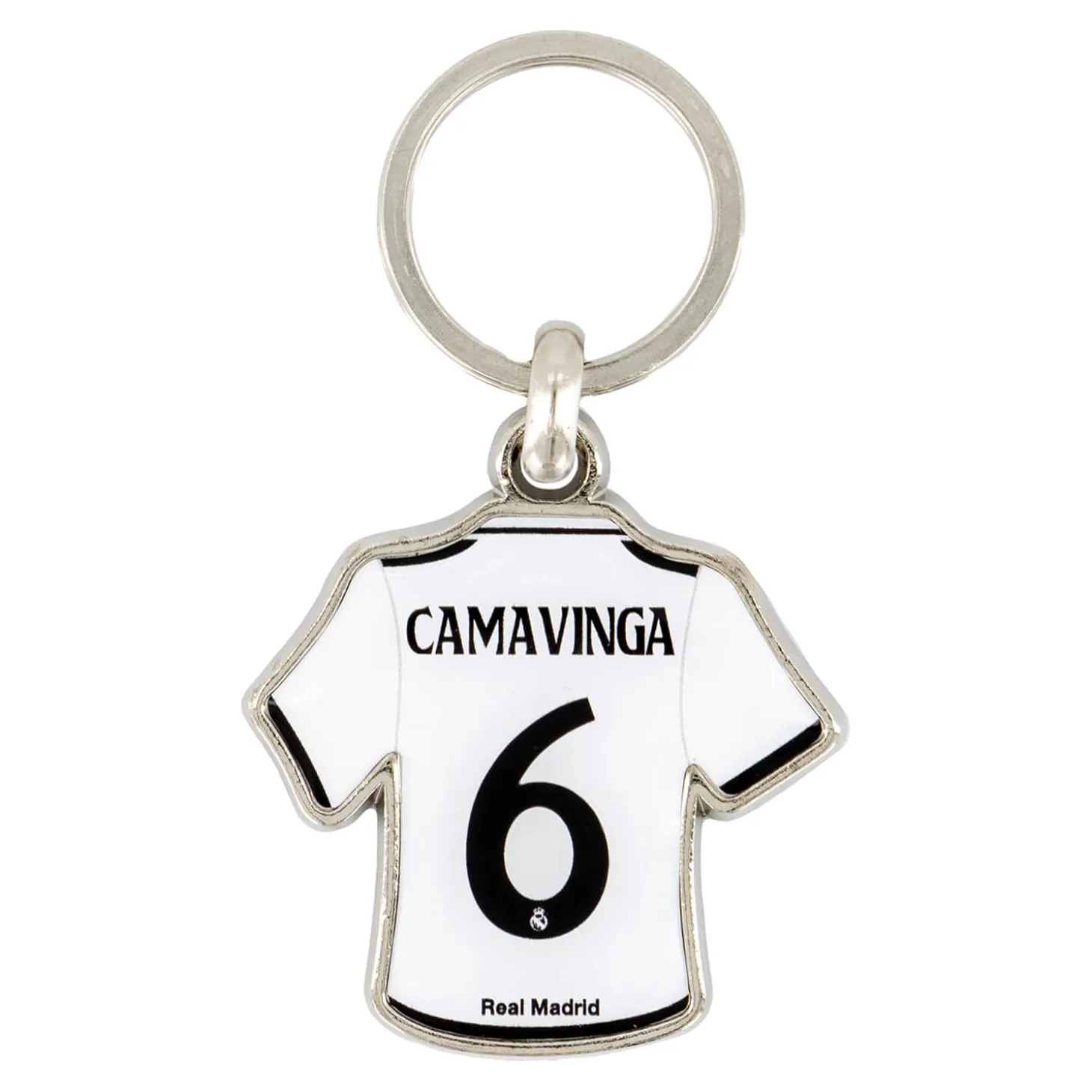 Promoestrategia, S.L. Keyrings^Keyring Jersey Camavinga Real Madrid