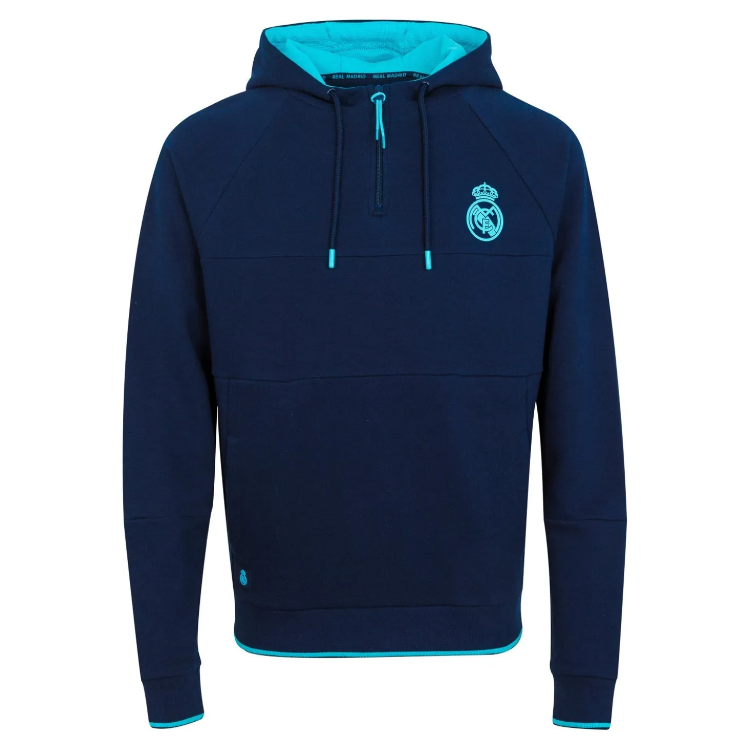 Foundry Sweatshirts^Madrid Sky Mens 1/4 Zip Hooded Sweat Navy
