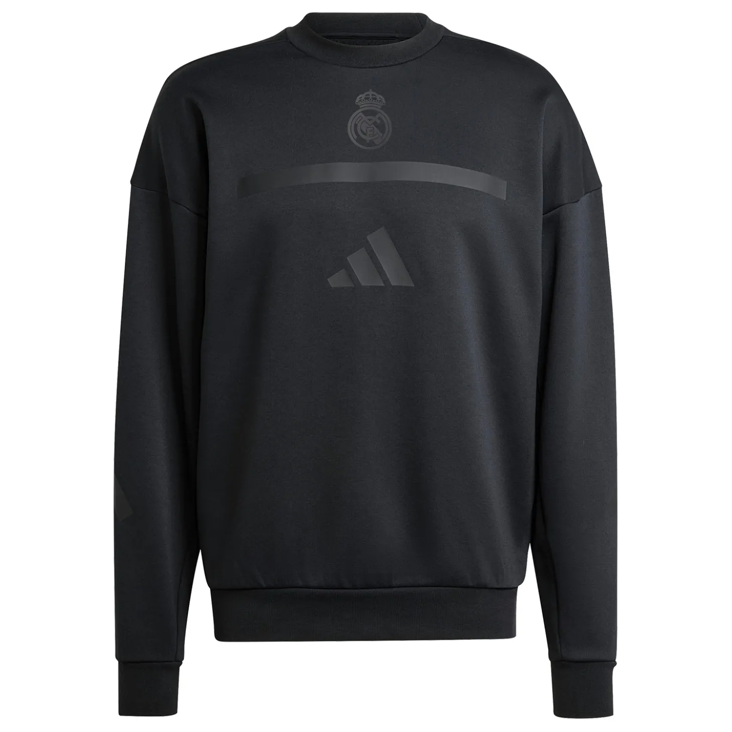 Adidas España, S.A.U Sweatshirts | Sweatshirts^Mens adidas Real Urban Crew Sweatshirt Black