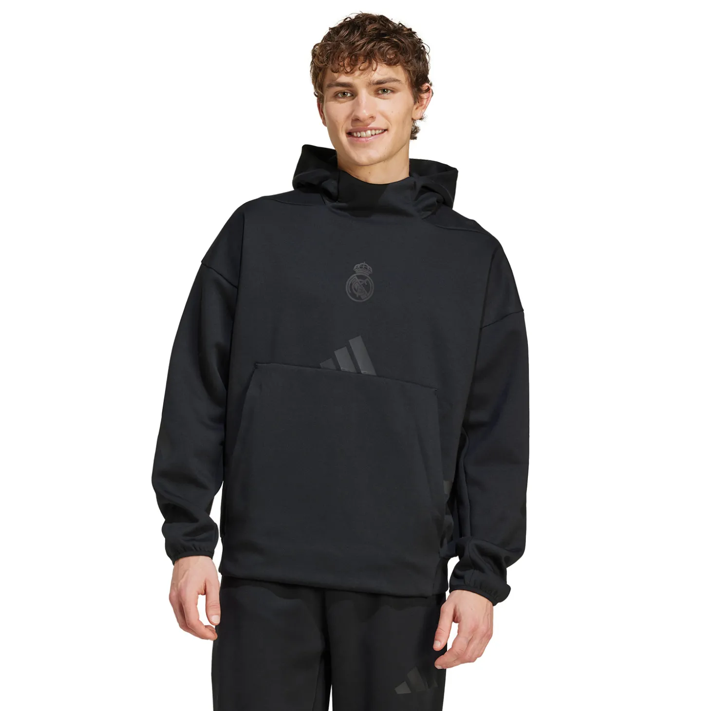 Adidas España, S.A.U Sweatshirts | Sweatshirts^Mens adidas Real Urban Hoodie Black