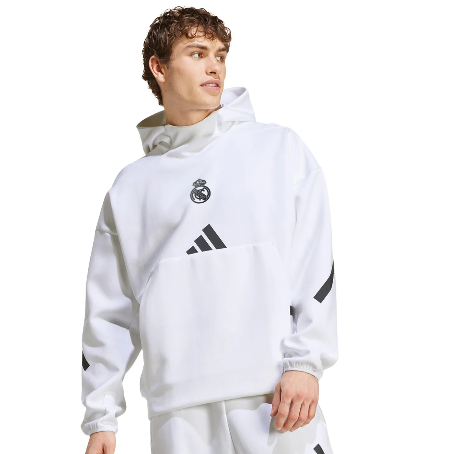 Adidas España, S.A.U Sweatshirts | Sweatshirts^Mens adidas Real Urban Hoodie White