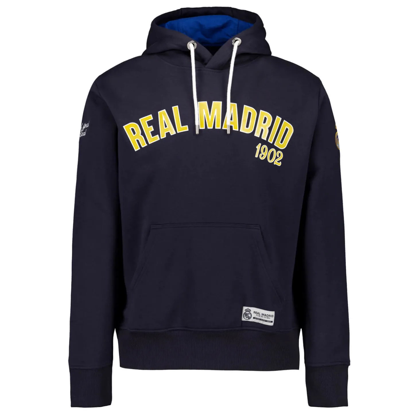 MBA Solutions Sweatshirts^Mens Baseball Hoodie Navy Real Madrid