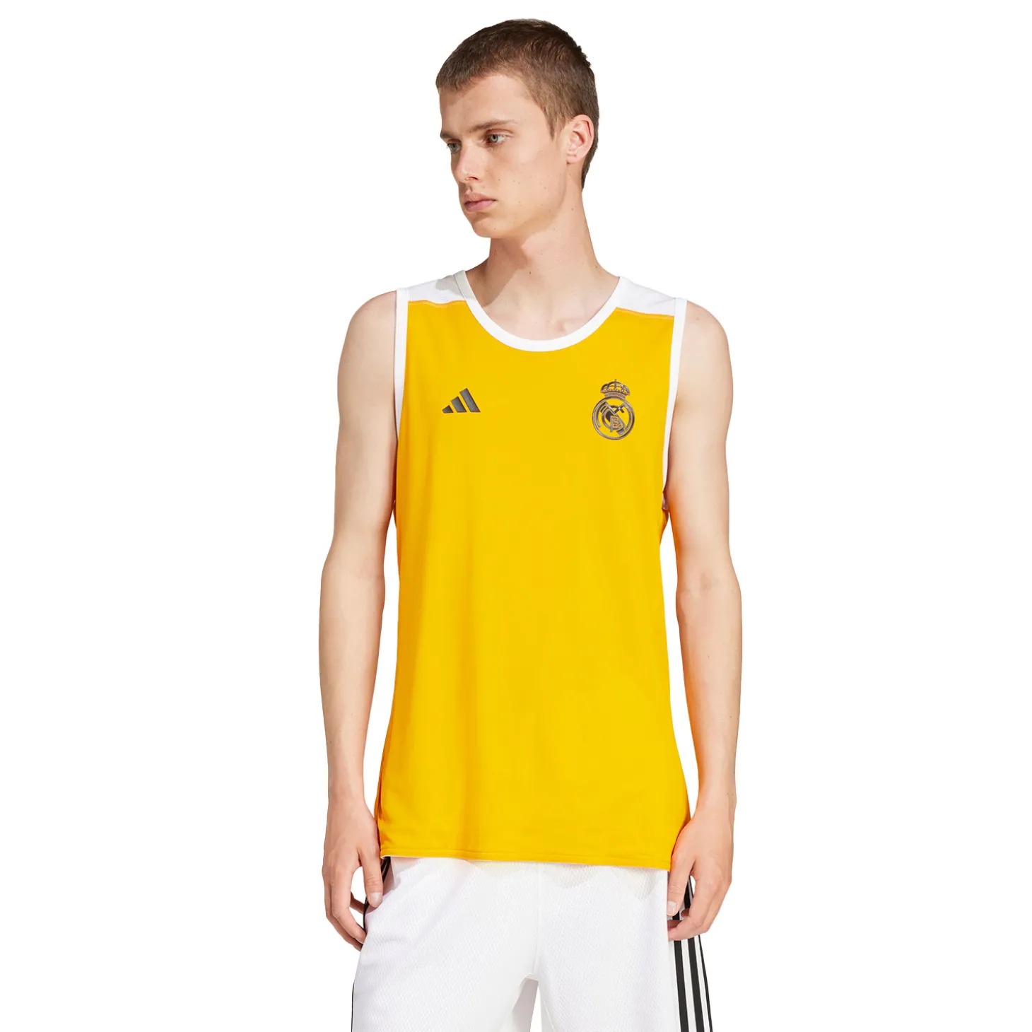 Adidas España, S.A.U T-Shirts | T-Shirts^Mens Basketball Reversible Training Shirt 24/25 Orange/White