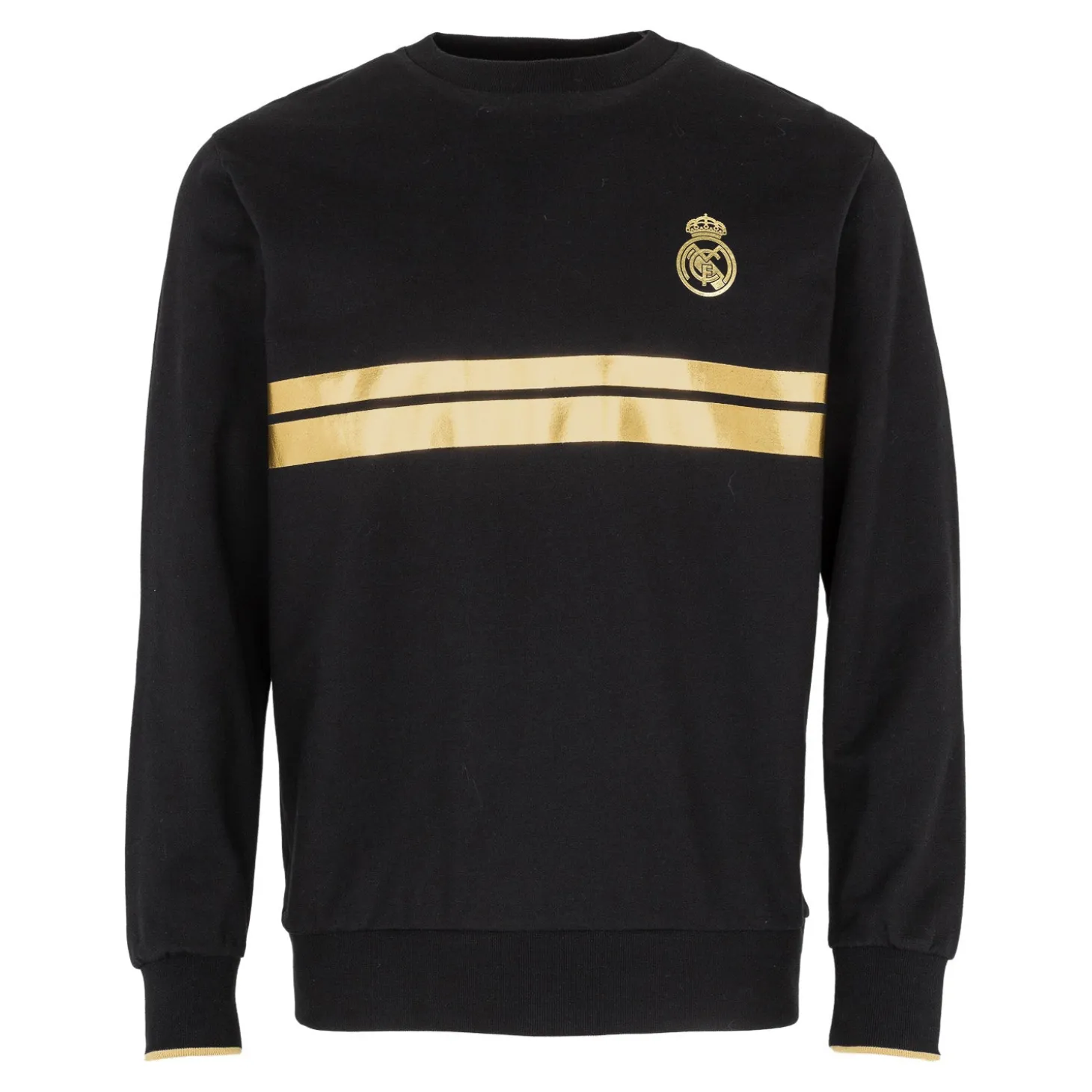 OSDM Sweatshirts^Mens Black & Gold Crew Sweatshirt