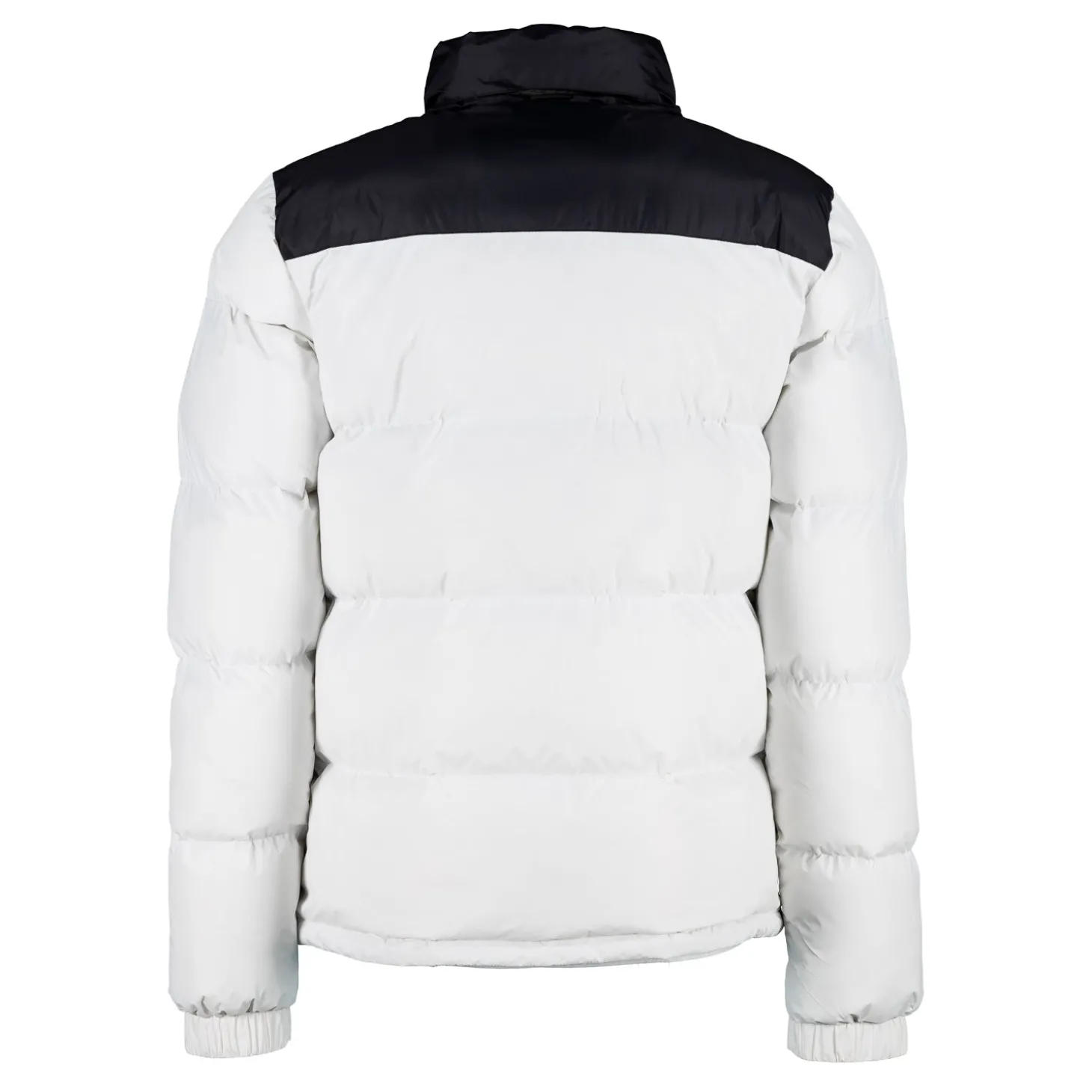 MBA Solutions Jackets^Mens Outerwear Color Block Puffer Jacket Anorak White