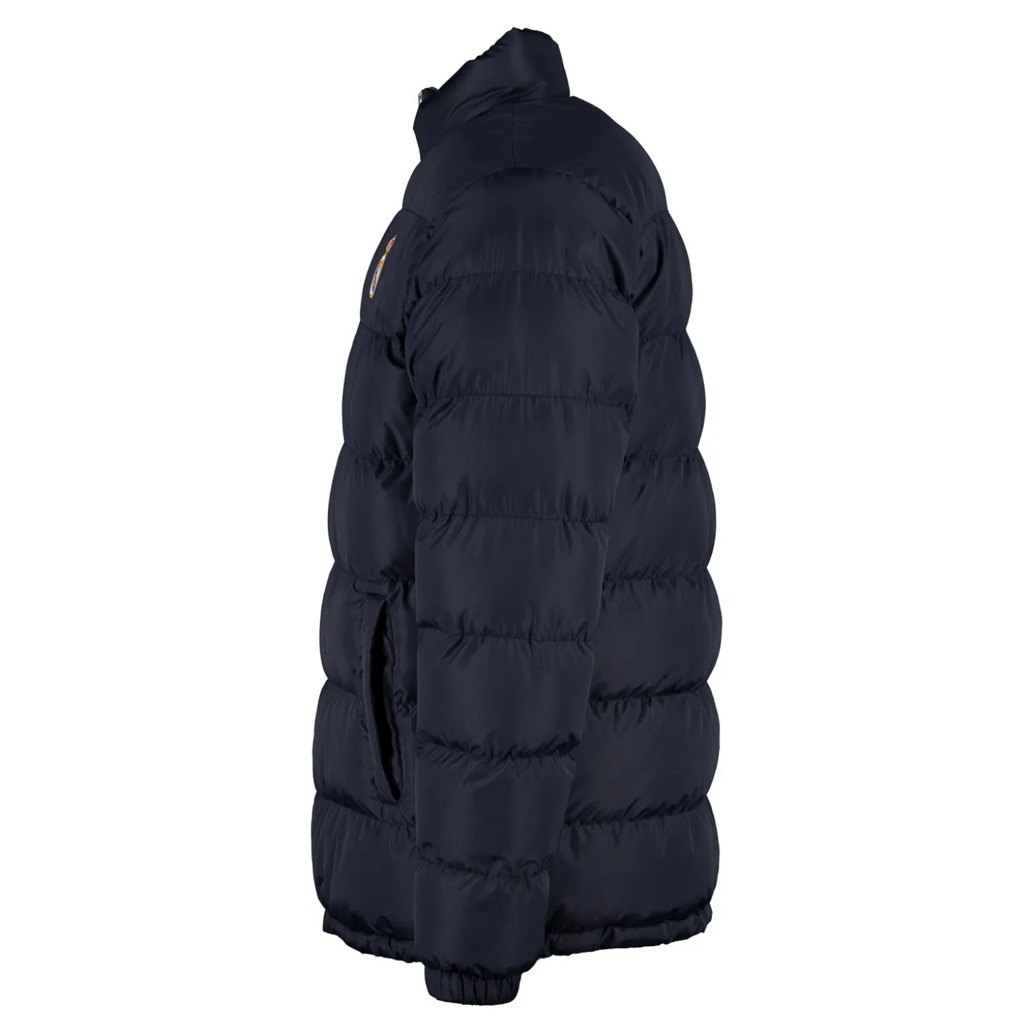 MBA Solutions Jackets^Mens Outerwear Reversible Reflective Puffer Jacket Navy