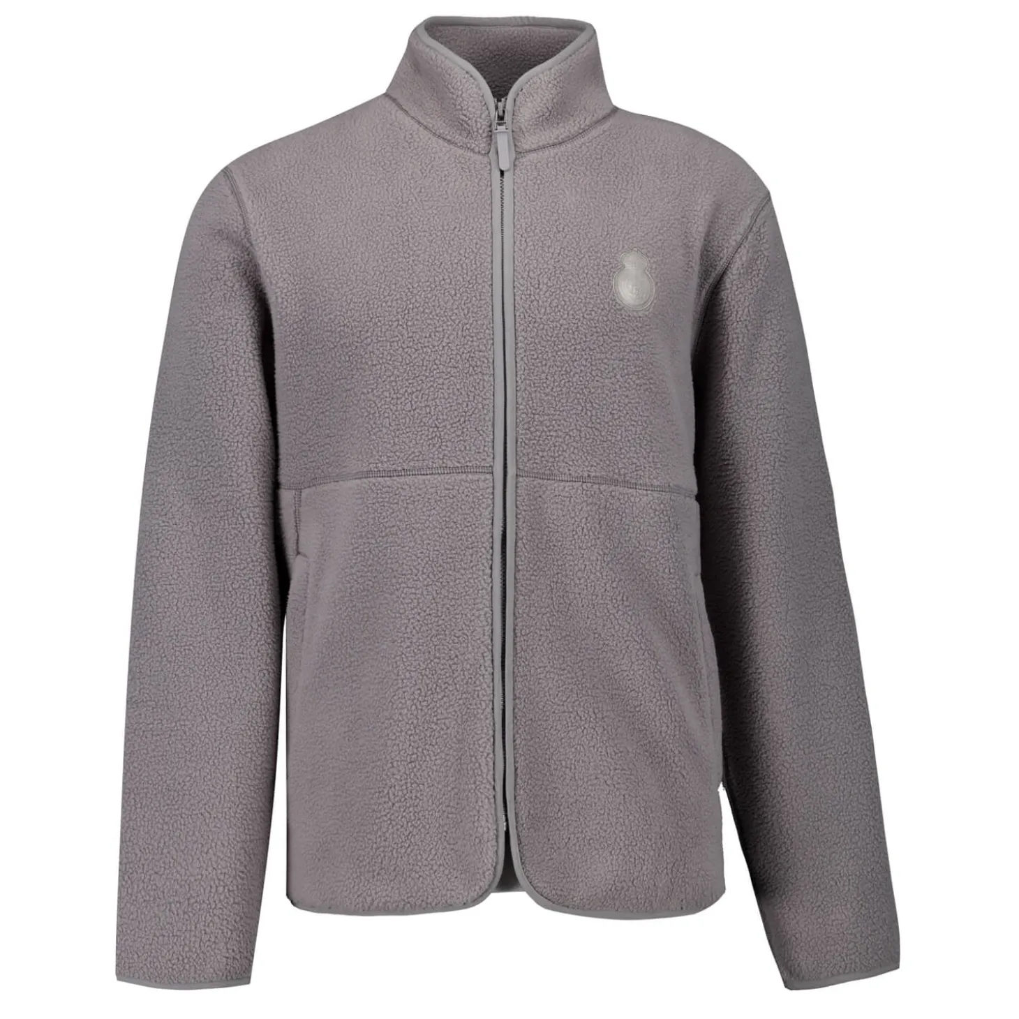 MBA Solutions Jackets^Mens Outerwear Sherpa Jacket Grey Real Madrid