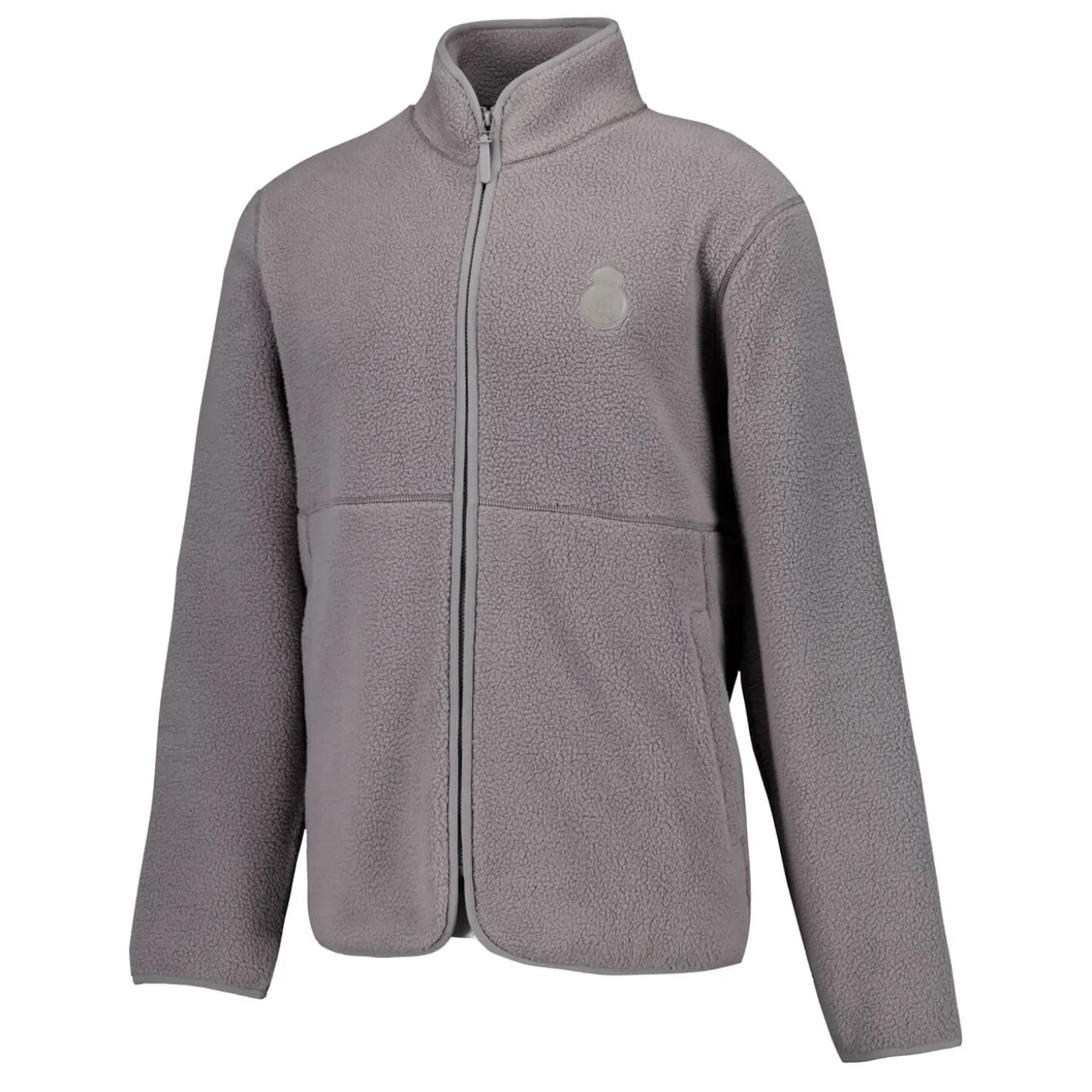 MBA Solutions Jackets^Mens Outerwear Sherpa Jacket Grey Real Madrid