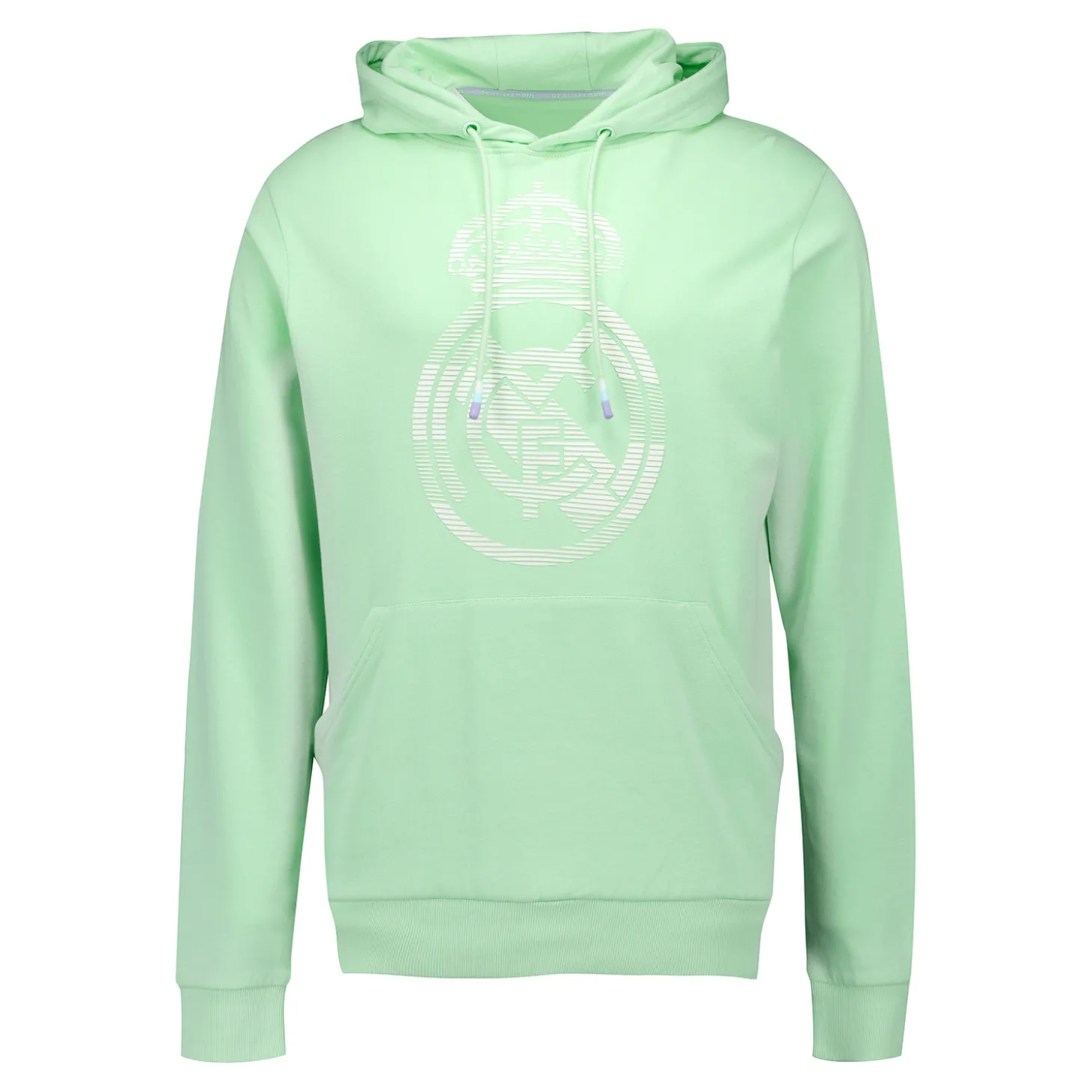 Foundry Sweatshirts^Mens Pastel Crest Hoodie Green Real Madrid