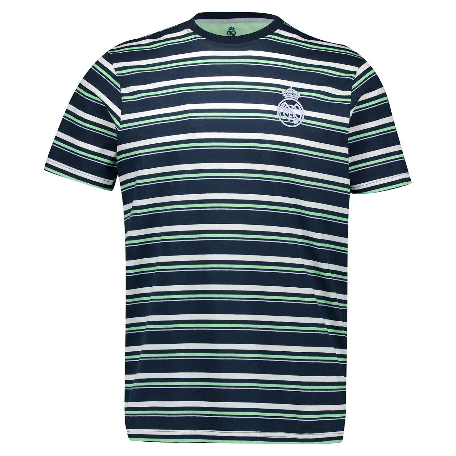 Foundry T-Shirts^Mens Pastel Single T-Shirt Y/D Stripe Tee Dark Real Madrid