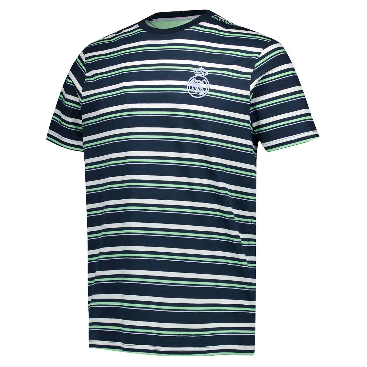 Foundry T-Shirts^Mens Pastel Single T-Shirt Y/D Stripe Tee Dark Real Madrid