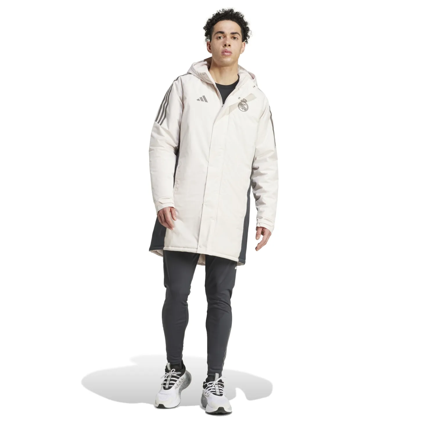 Adidas España, S.A.U Jackets^Mens UCL Training Parka 24/25 Beige