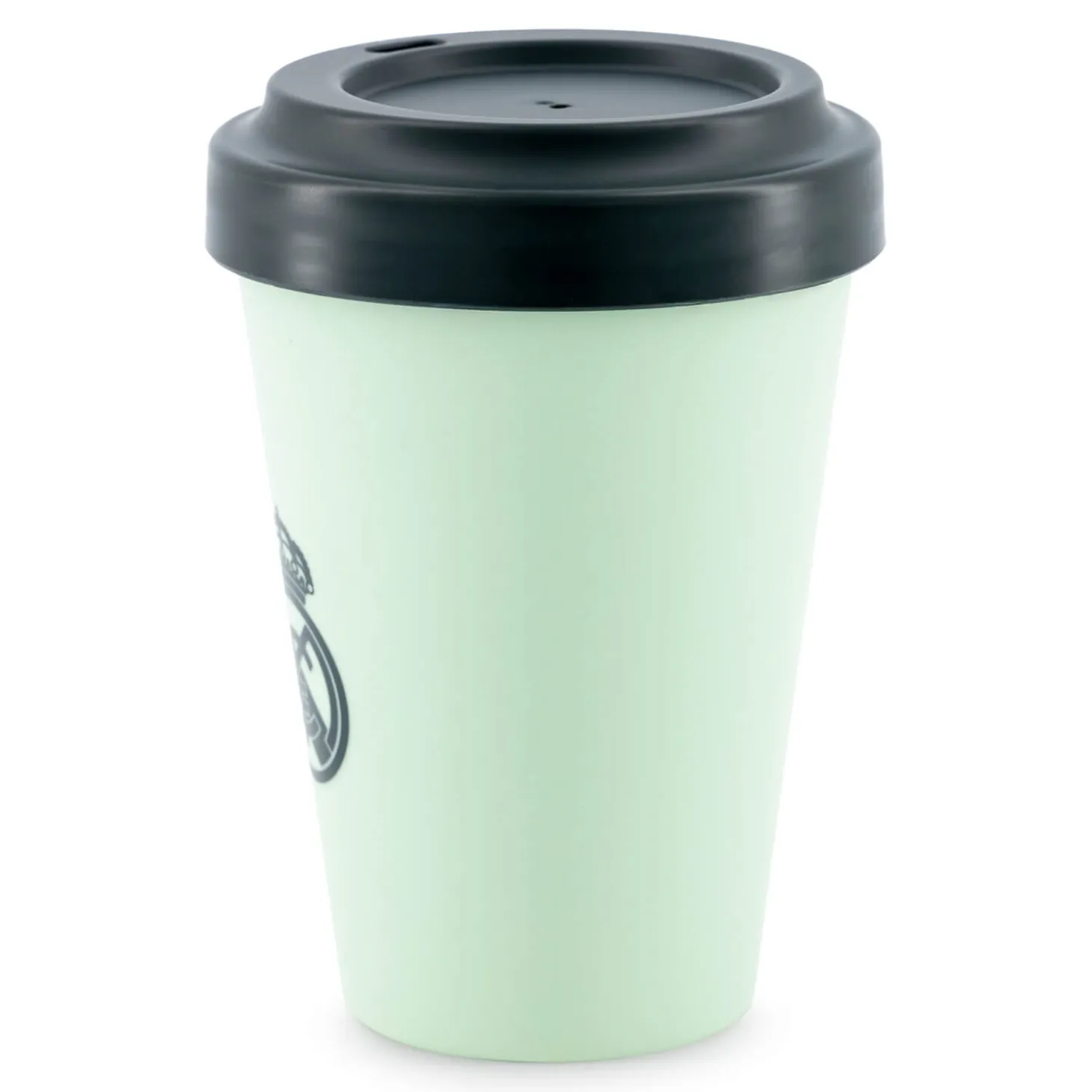 JLK Merchandising, S.L. Glassware & Cups^400ml To Go Cup With Lid Mint Real Madrid