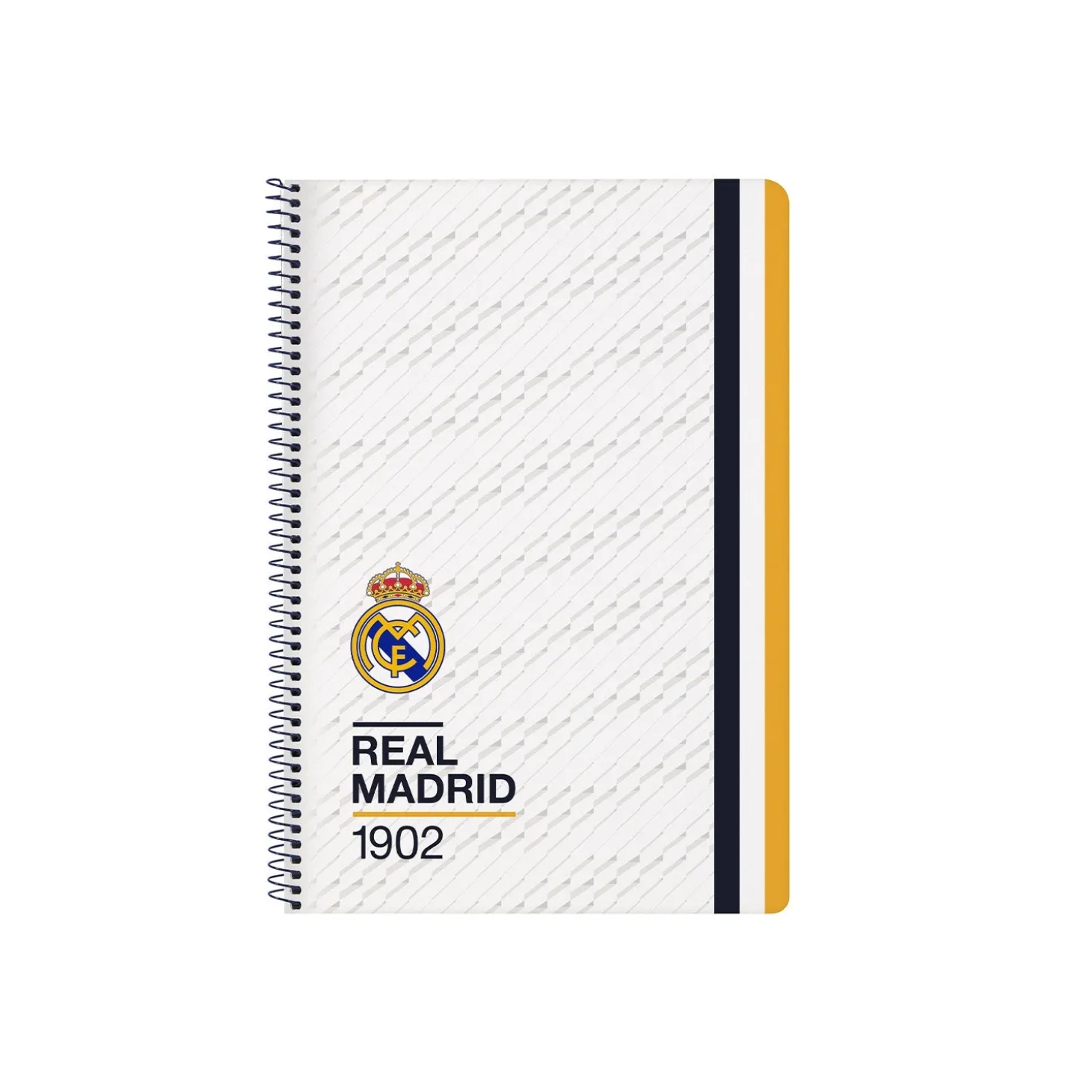 SAFTA S.A. Stationery | Back To School^Notebook Folio White/Gold