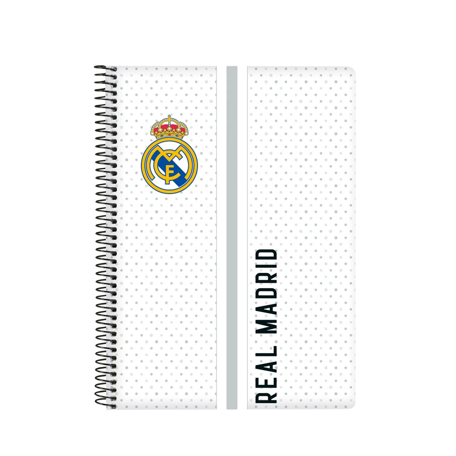 SAFTA S.A. Back To School | Stationery^Notebook White/Black Real Madrid