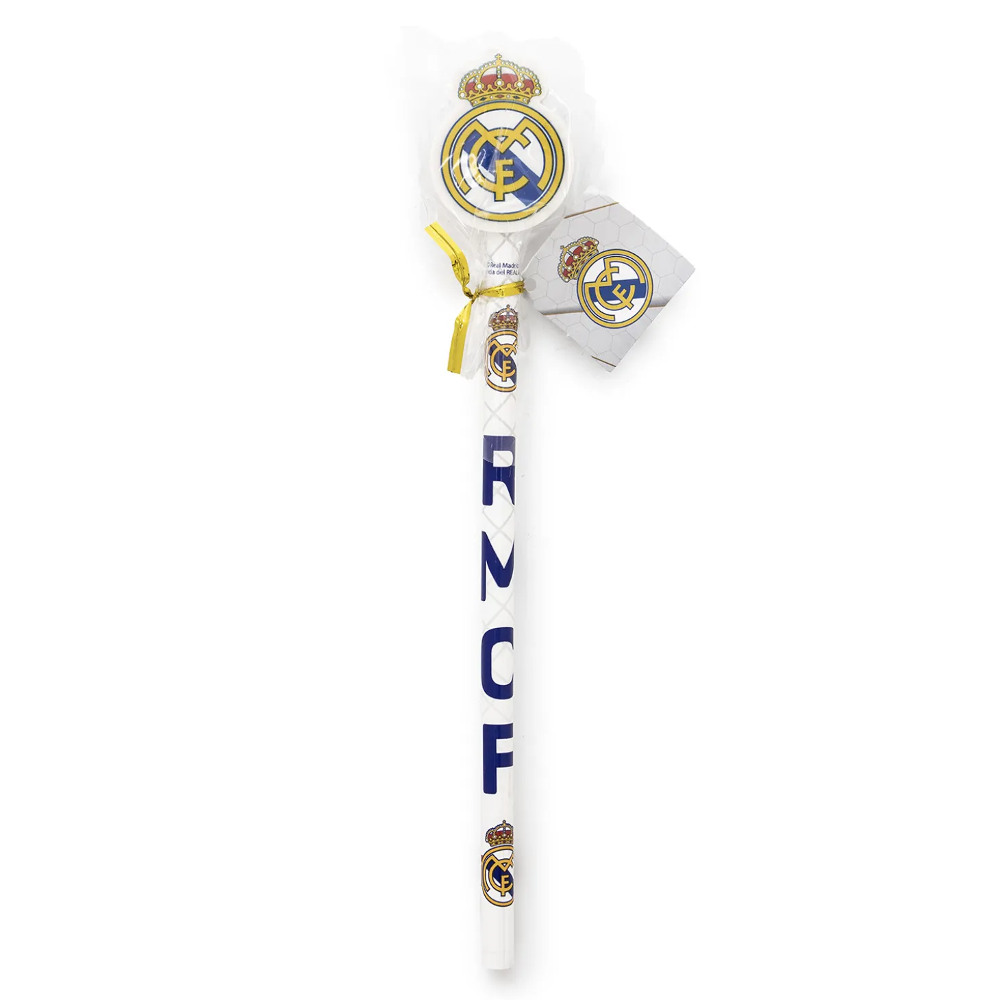 CyP Brands Evolution S.L. Stationery^Pencil Crest Eraser White Real Madrid