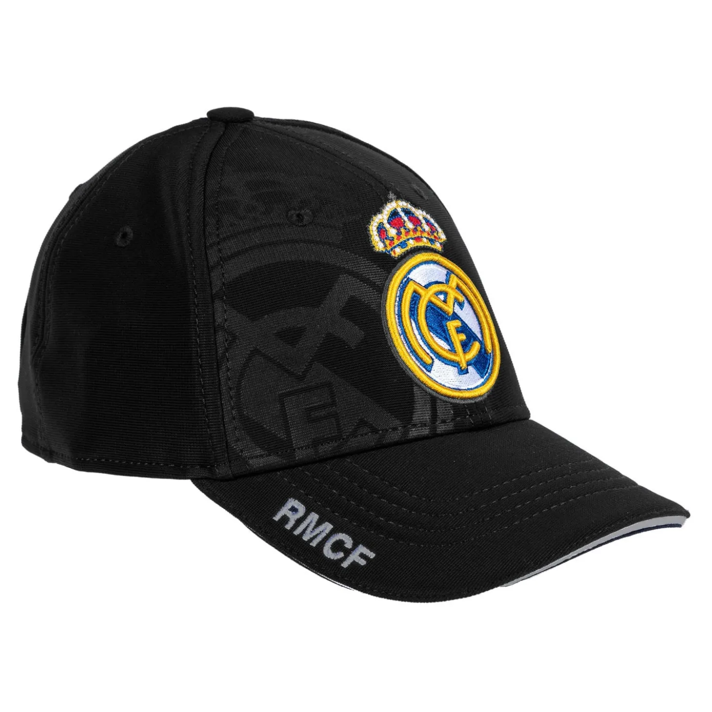 Project Rogers & JLK, S.L. Caps^Real Madrid Crest Detail Cap - Black