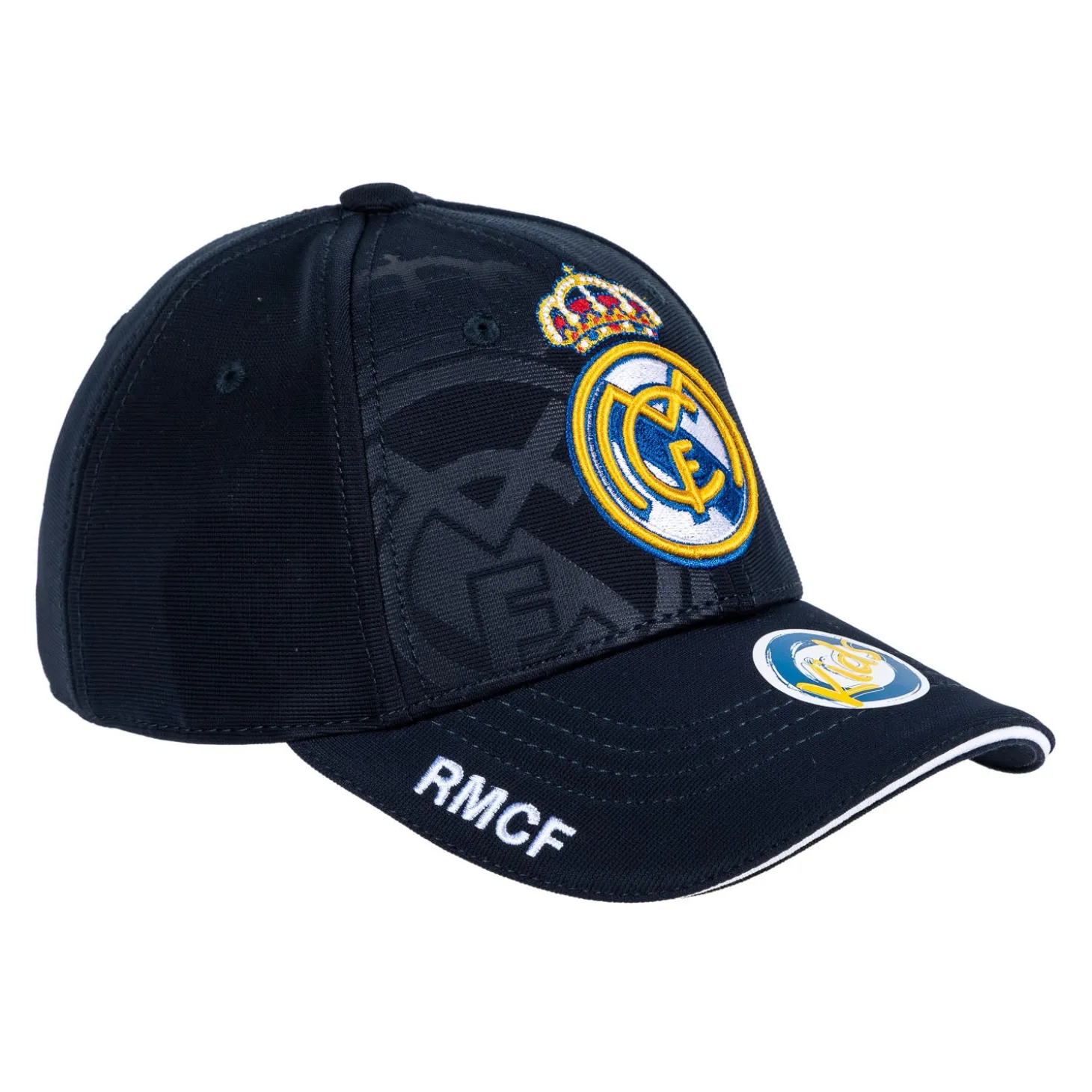 Project & Rogers Caps^Real Madrid Crest Detail Cap Junior - Blue