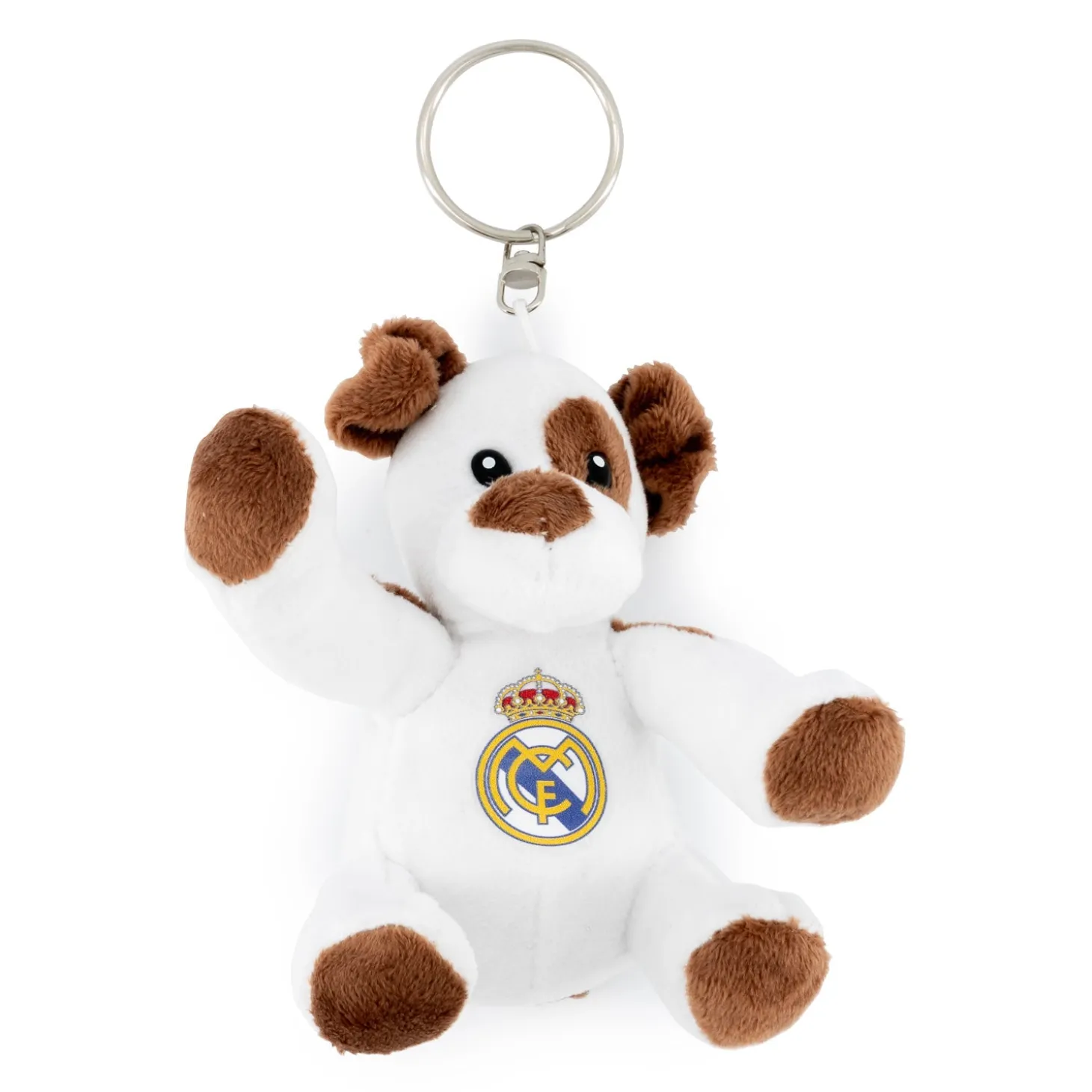 CyP Brands Evolution S.L. Keyrings | Games & Toys^Real Madrid Dog Plush Keyring