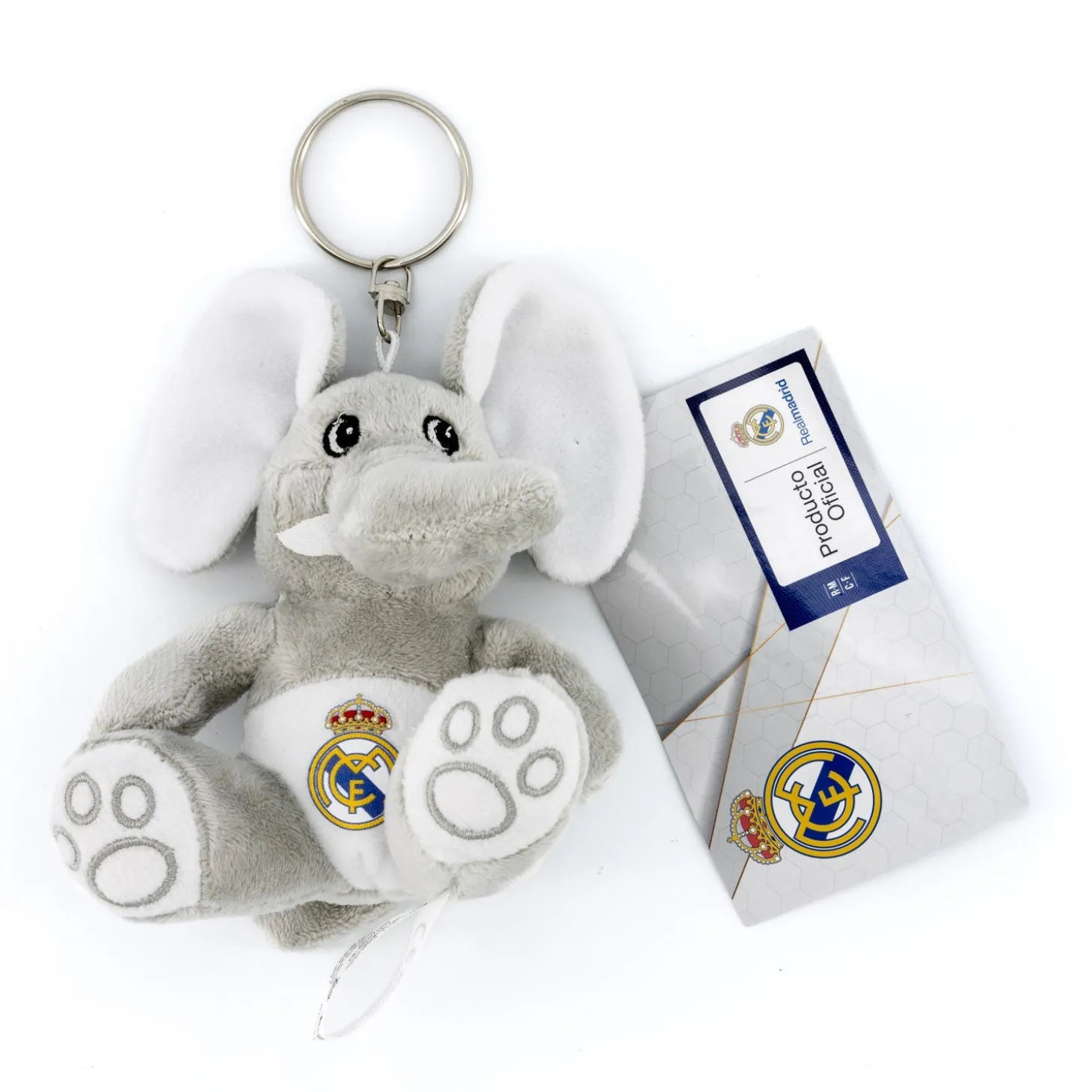 CyP Brands Evolution S.L. Keyrings | Games & Toys^Real Madrid Elephant Plush Keyring