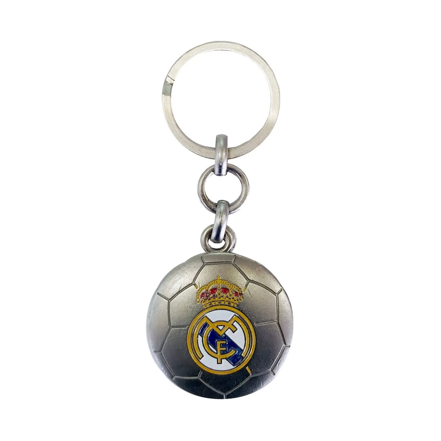 Project & Rogers Keyrings^Real Madrid Football Crest Keyring