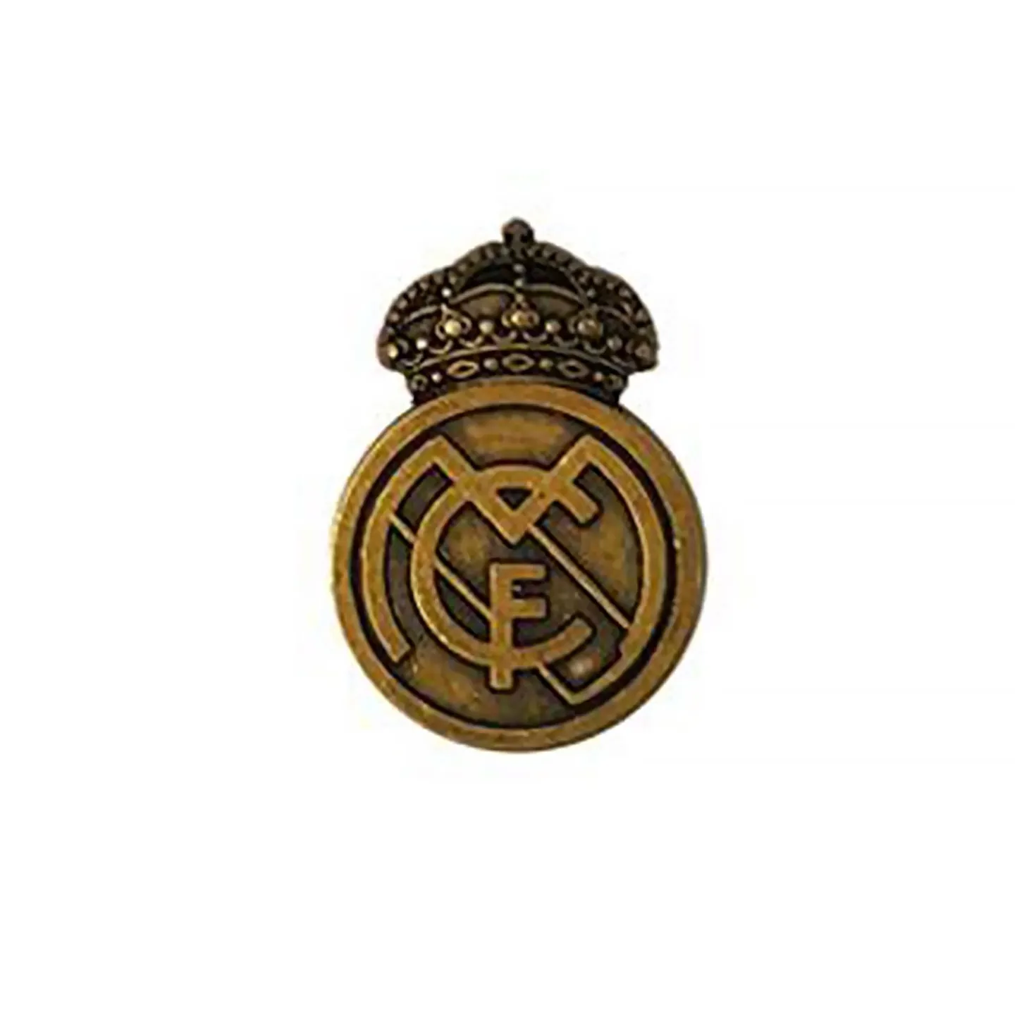 Project & Rogers Keyrings^Real Madrid Gold Crest Pin