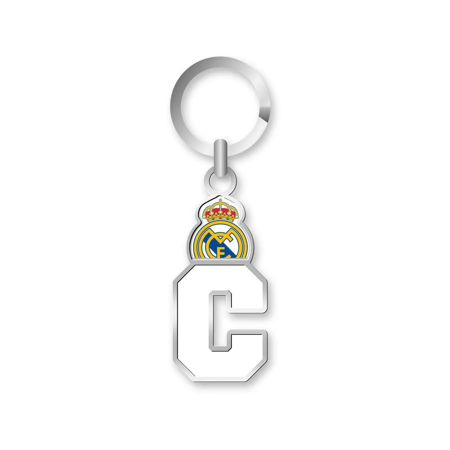 Project & Rogers Keyrings^Real Madrid Letter Keyring- C