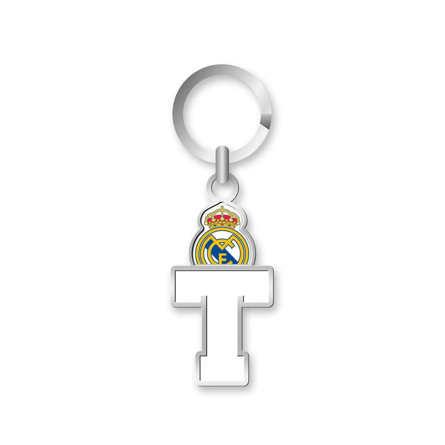 Project & Rogers Keyrings^Real Madrid Letter Keyring- T