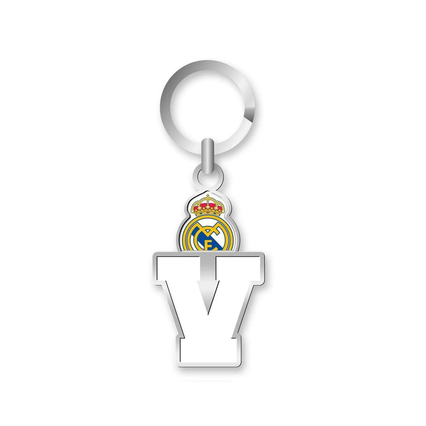 Project & Rogers Keyrings^Real Madrid Letter Keyring- V