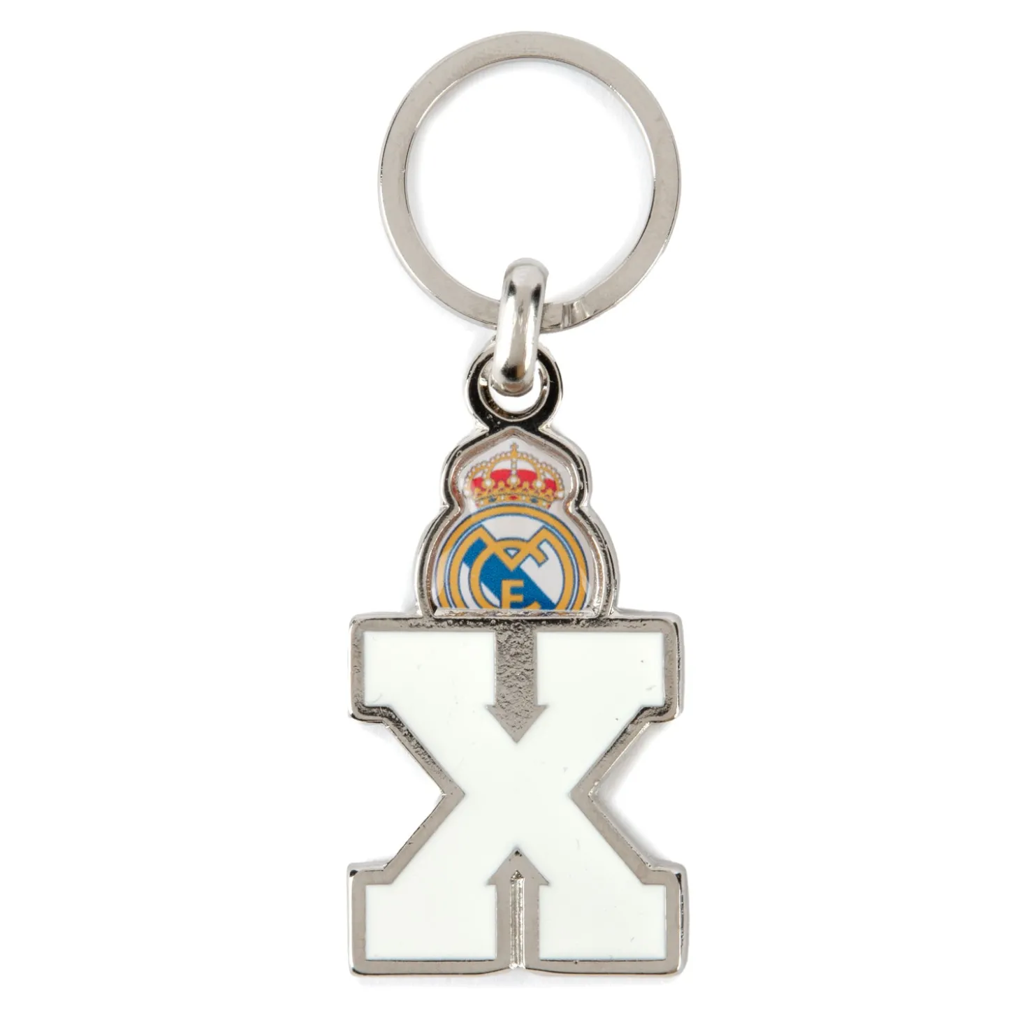 Project & Rogers Keyrings^Real Madrid Letter Keyring- X