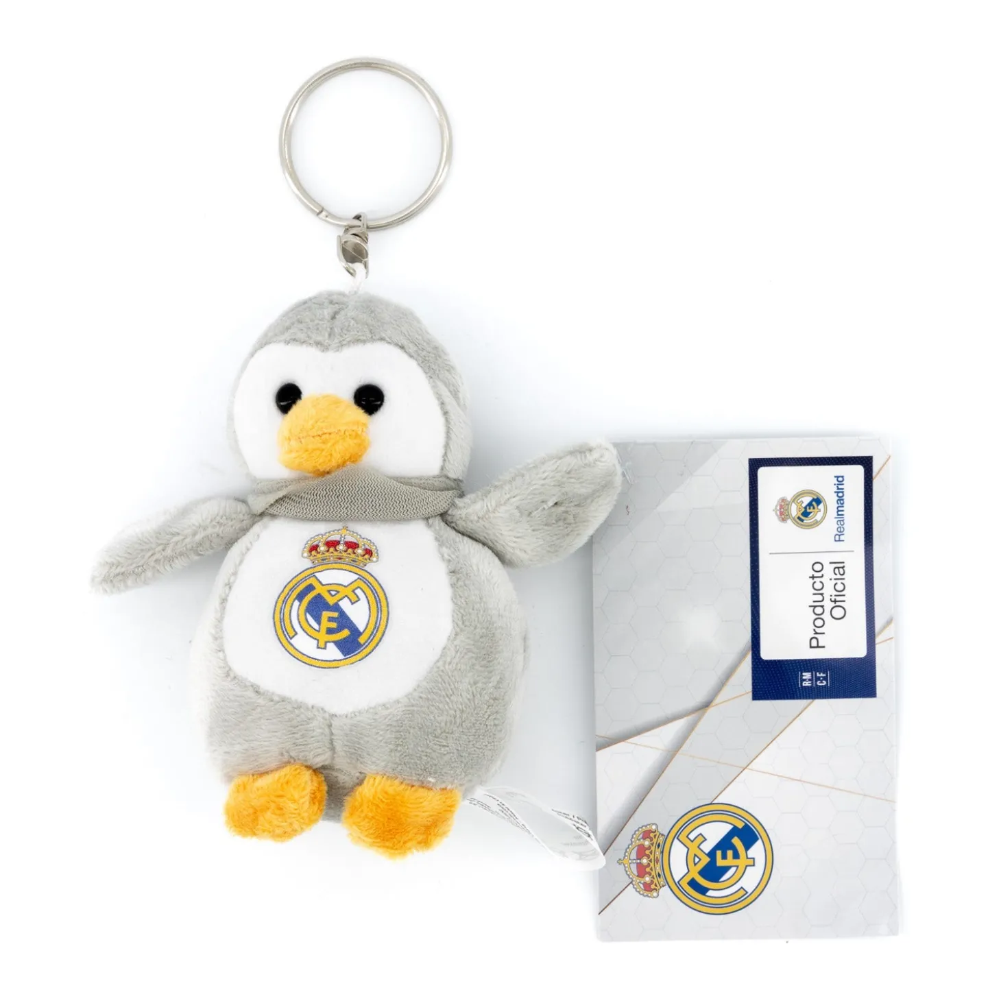 CyP Brands Evolution S.L. Keyrings | Games & Toys^Real Madrid Penguin Plush Keyring
