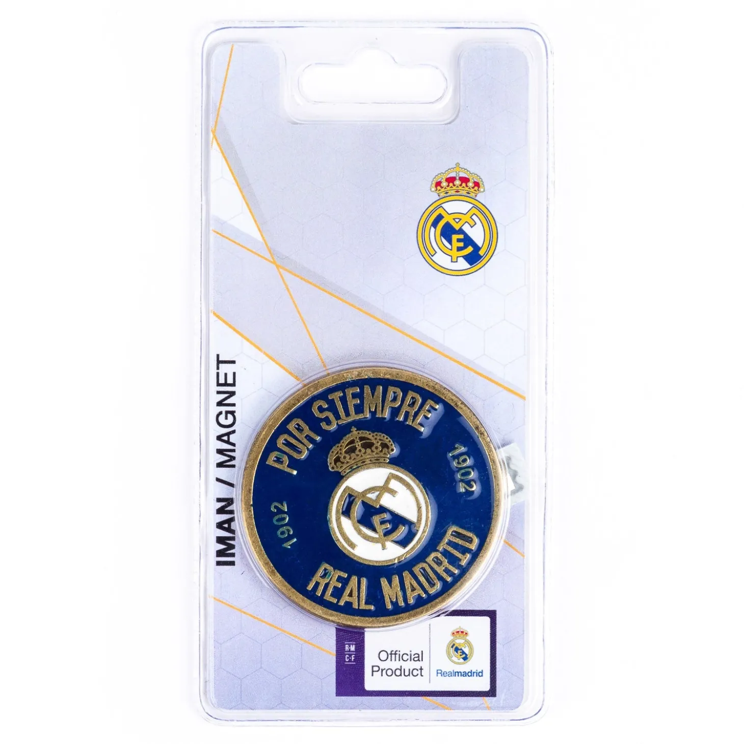 JLK Merchandising, S.L. Keyrings^Real Madrid Por Siempre Magnet