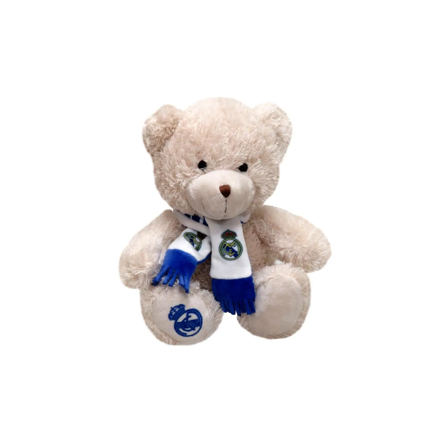 CyP Brands Evolution S.L. Baby Clothing | Games & Toys^Real Madrid Scarf 20cm Teddy Bear