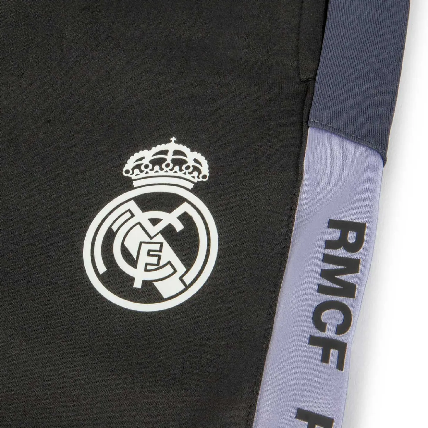 Project Rogers & JLK, S.L. Tracksuits | Tracksuits^Real Madrid Tracksuit Black/Grey/White RMCF sleeve tape