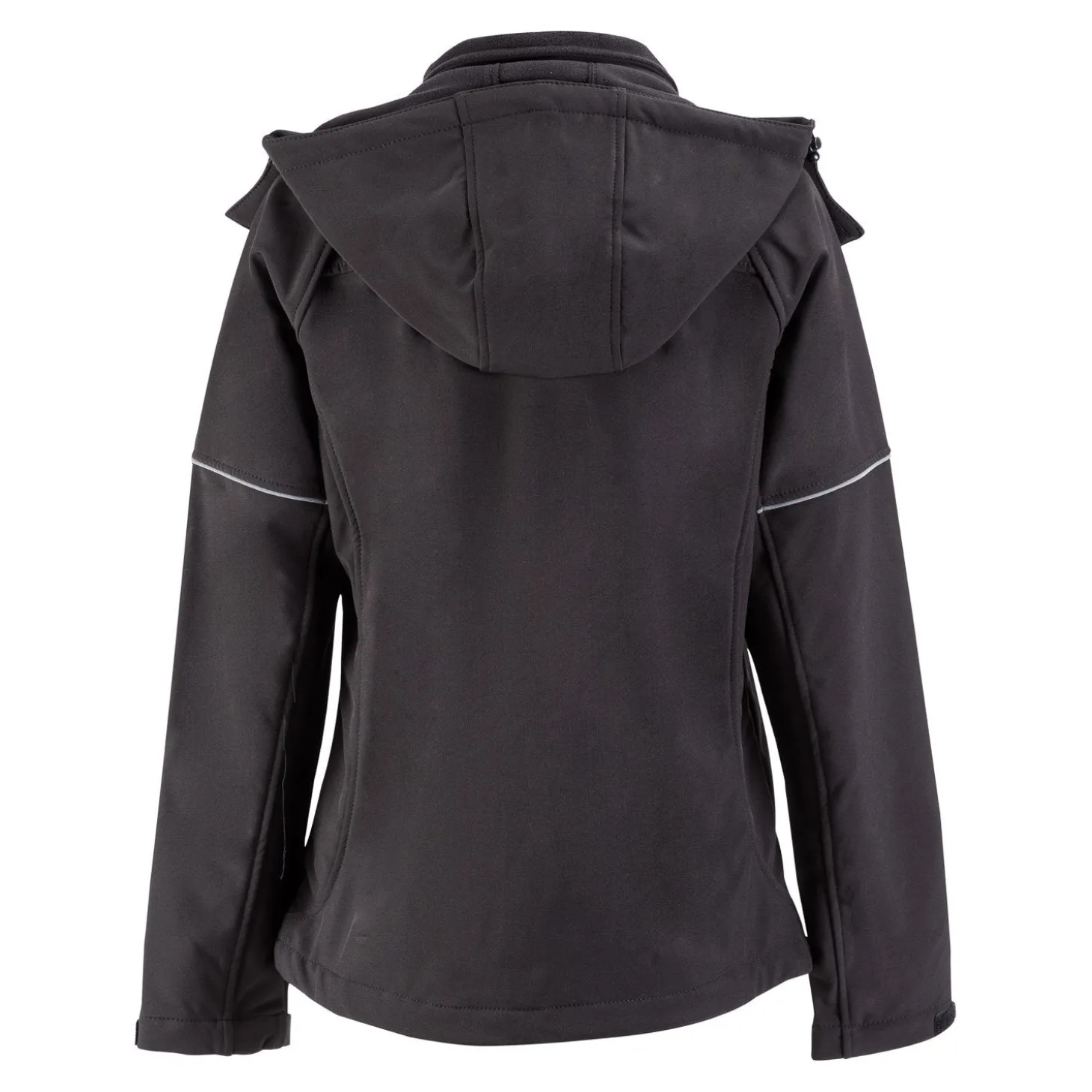 Links Jackets^Real Madrid Womens Softshell Black
