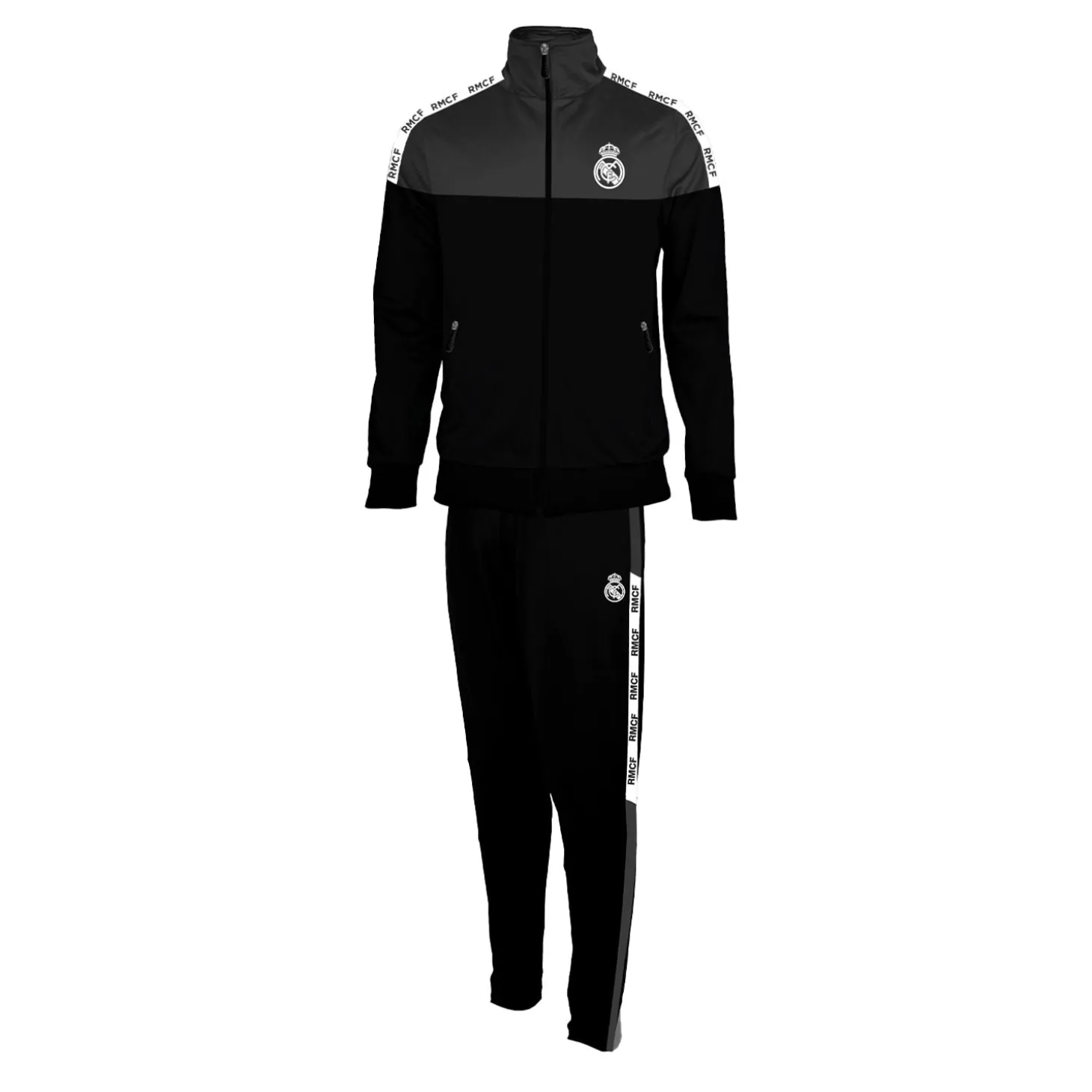 Project Rogers & JLK, S.L. Tracksuits | Tracksuits^Real Madrid Youth Tracksuit Black/Grey/White