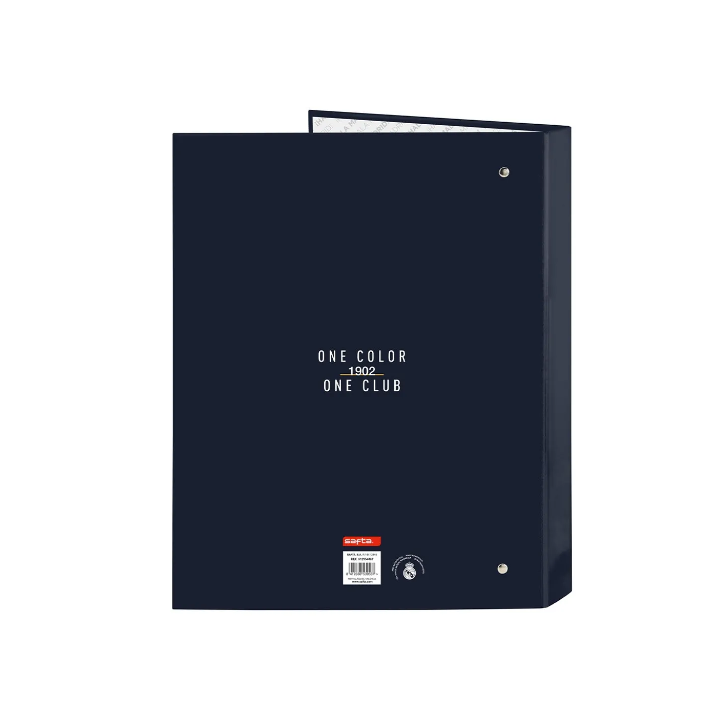 SAFTA S.A. Back To School | Stationery^4 Ring Binder White/Gold