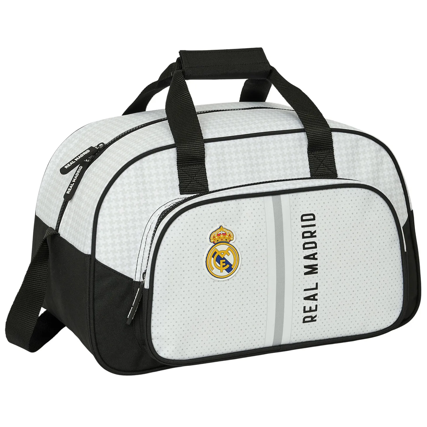 SAFTA S.A. Bags & Luggage | Back To School^Rounded Sport Bag White/Black Real Madrid